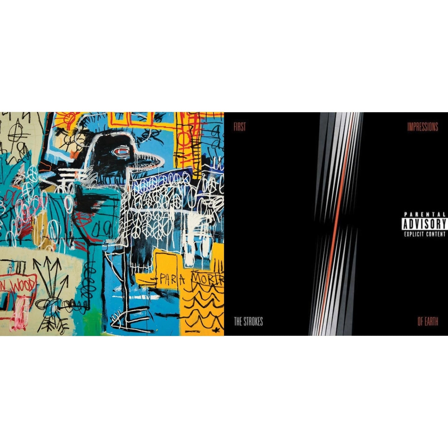 Strokes - New Abnormal (180G/Clear Apet Slipcase/Dl Insert) & First Impressions Of Earth - LP Vinyl Bundle