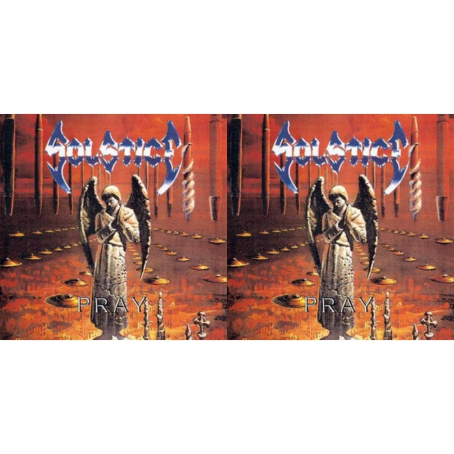 Solstice - Pray (Reissue/Orange LP Vinyl) & Pray (Reissue/White LP Vinyl)