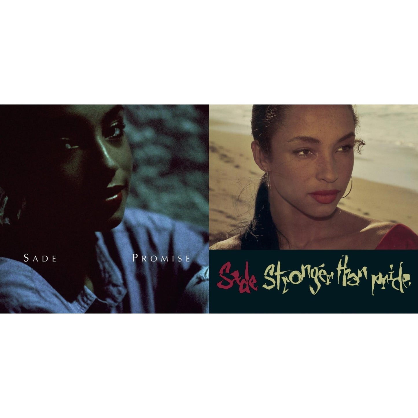 Sade - Promise & Stronger Than Pride - LP Vinyl Bundle