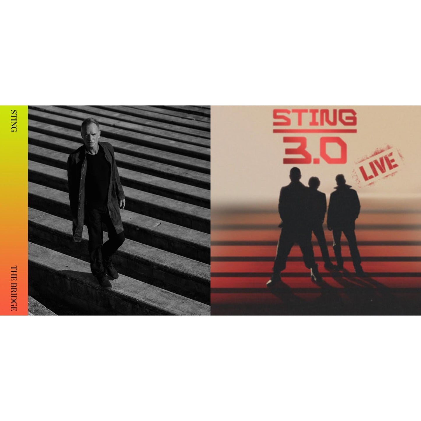 Sting - Bridge & Sting 3.0 Live (180G) - LP Vinyl Bundle