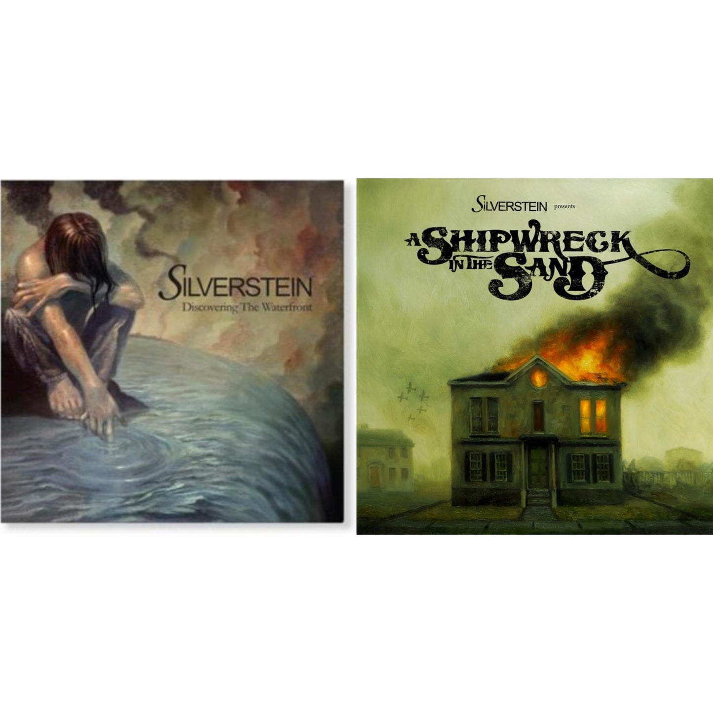 Silverstein - Discovering The Waterfront & Shipwreck In The Sand - LP Vinyl Bundle