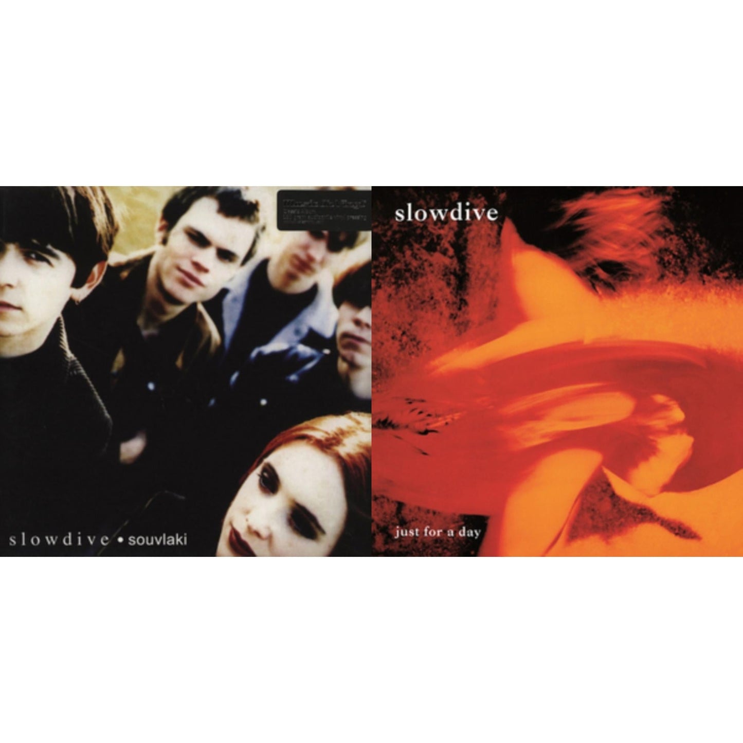 Slowdive - Souvlaki (180G) & Just For A Day (180G) - LP Vinyl Bundle