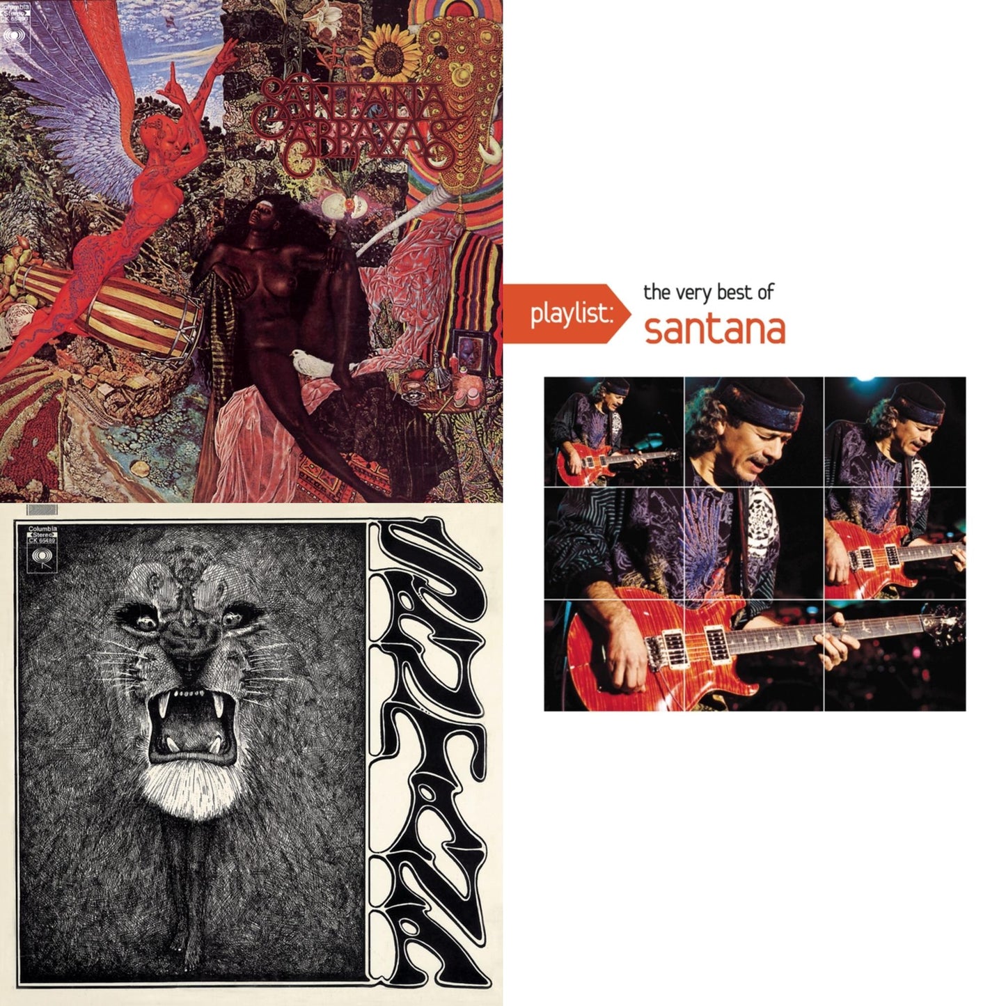 Santana - Abraxas & Santana & Playlist: Very Best Of Santana - CD Bundle
