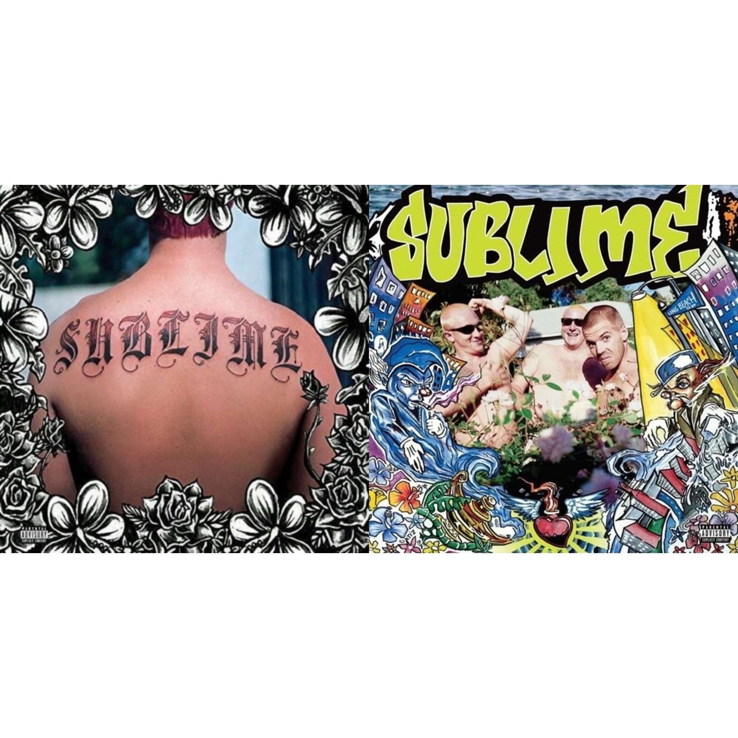 Sublime - Second Hand Smoke & Sublime - LP Vinyl Bundle
