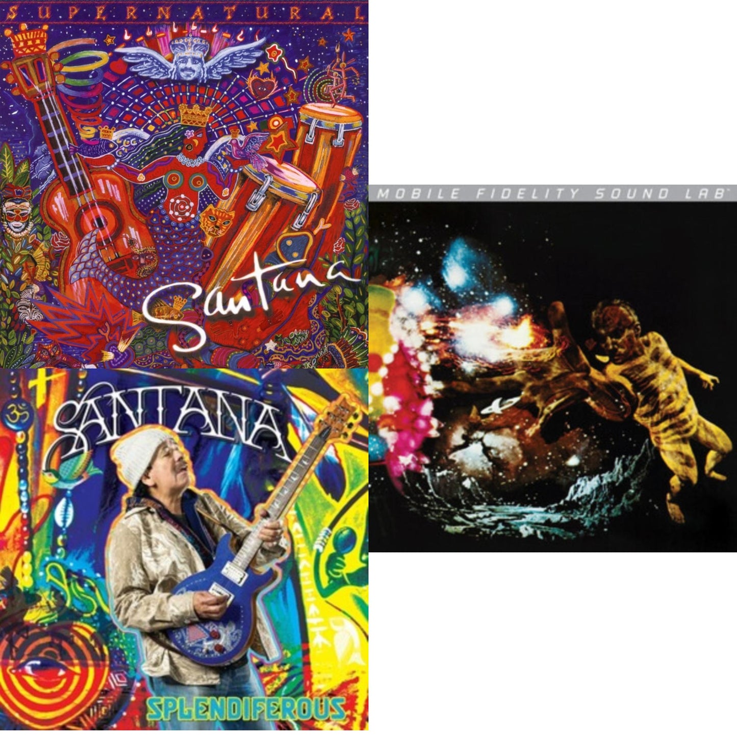 Santana - Supernatural (2LP/150G) & Splendiferous (2LP/150G) & Santana Iii