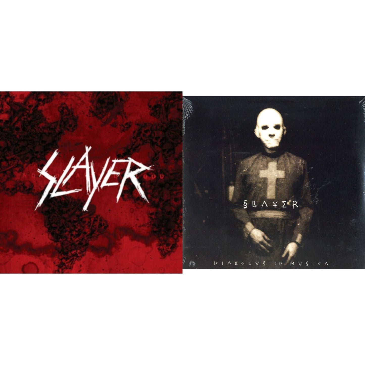 Slayer - Diabolus In Musica & World Painted Blood - LP Vinyl Bundle