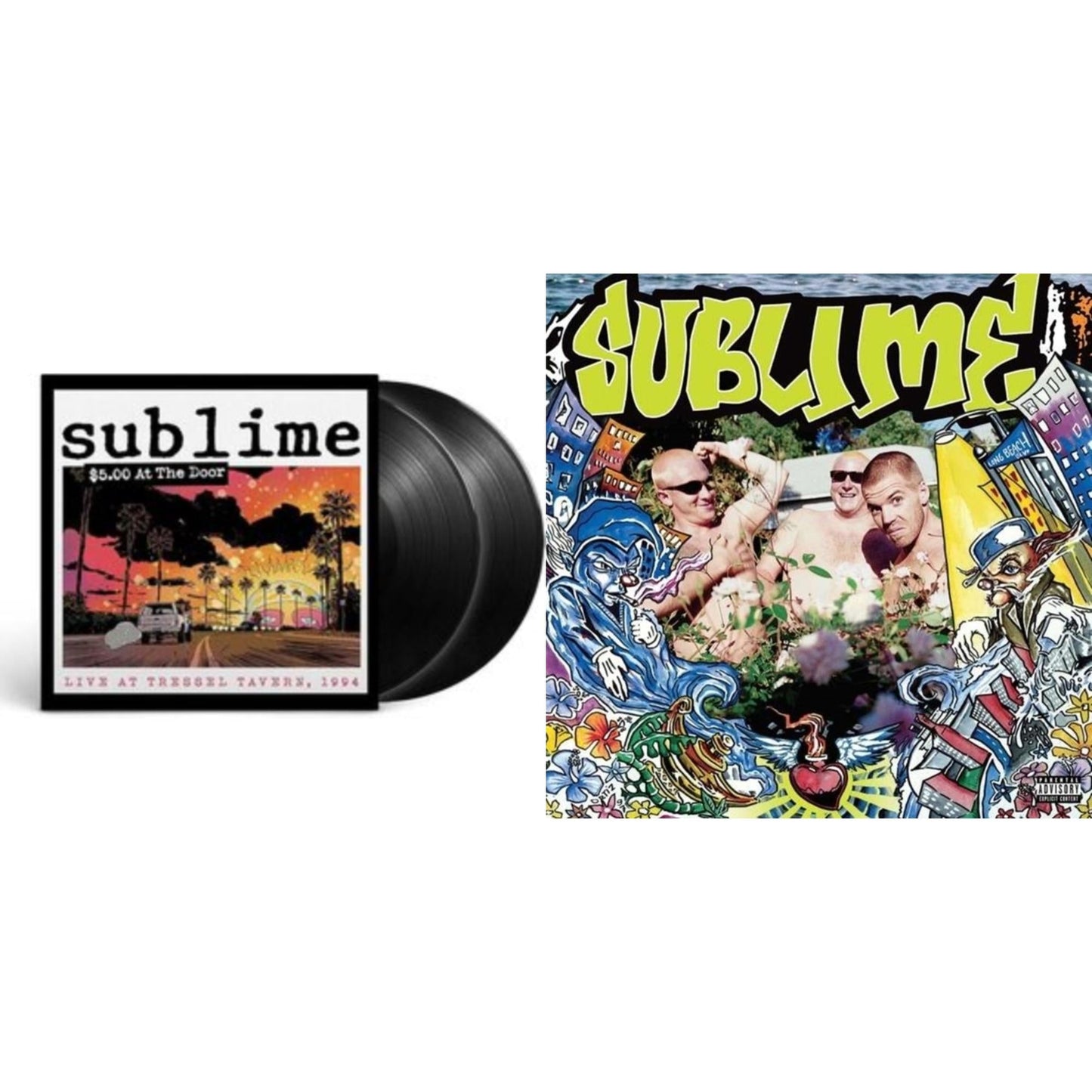 Sublime - $5 At The Door & Second Hand Smoke - LP Vinyl Bundle