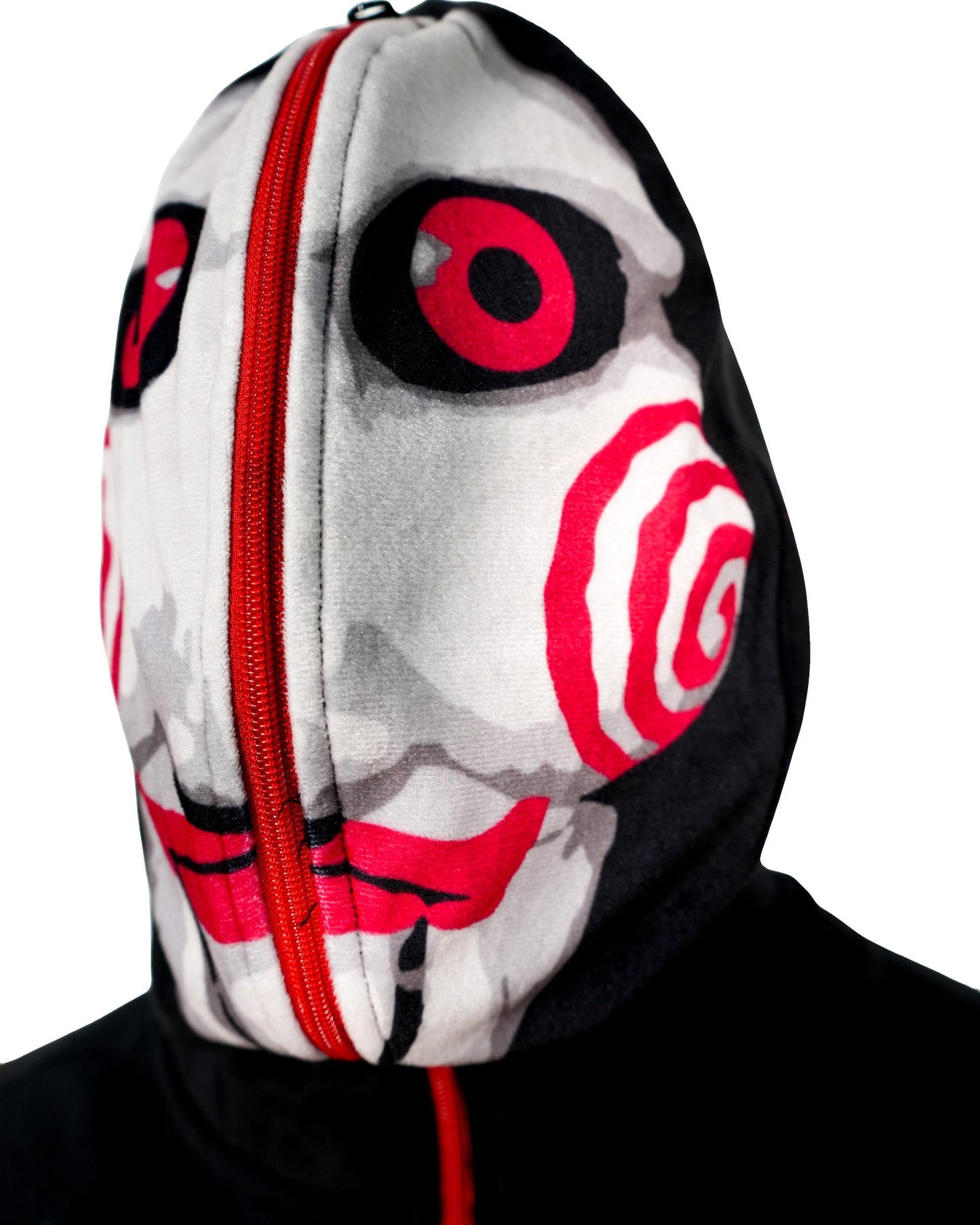SAW™ - Billy The Puppet Full Zip Black Mens Hoodie