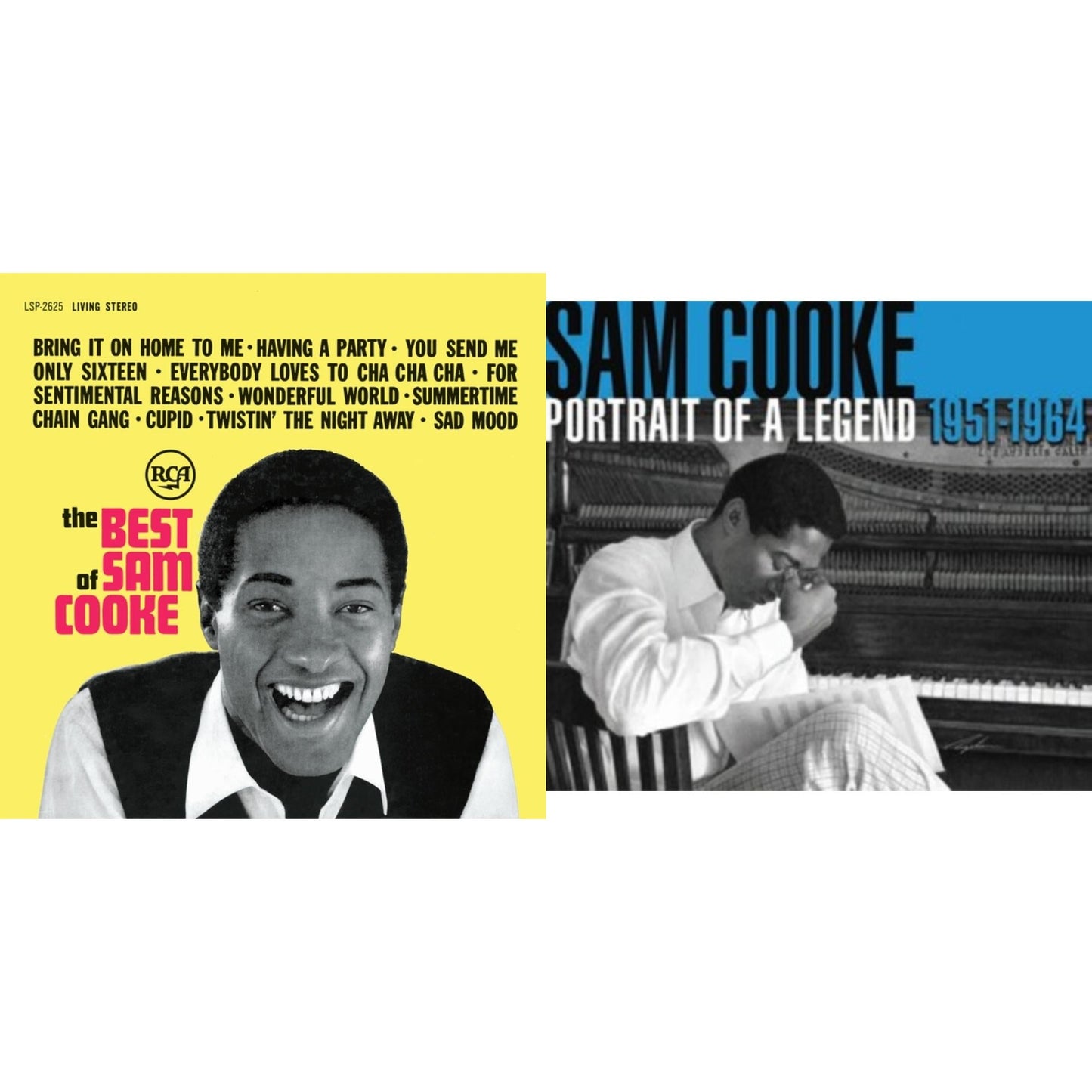 Sam Cooke - Best Of (140G/ Dl Insert) & Portrait Of A Legend (2LP/Transparent Clear Vinyl/180G/Import)
