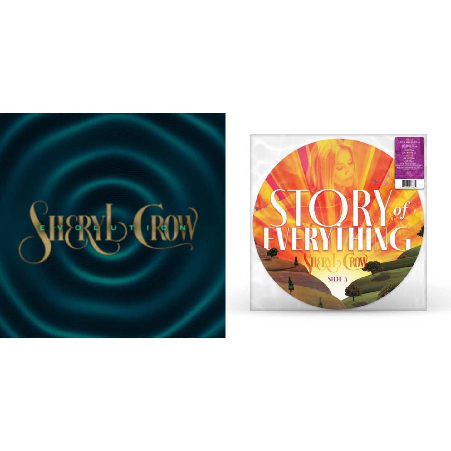Sheryl Crow - Story Of Everything (Picture Disc) & Evolution (Color LP Vinyl)