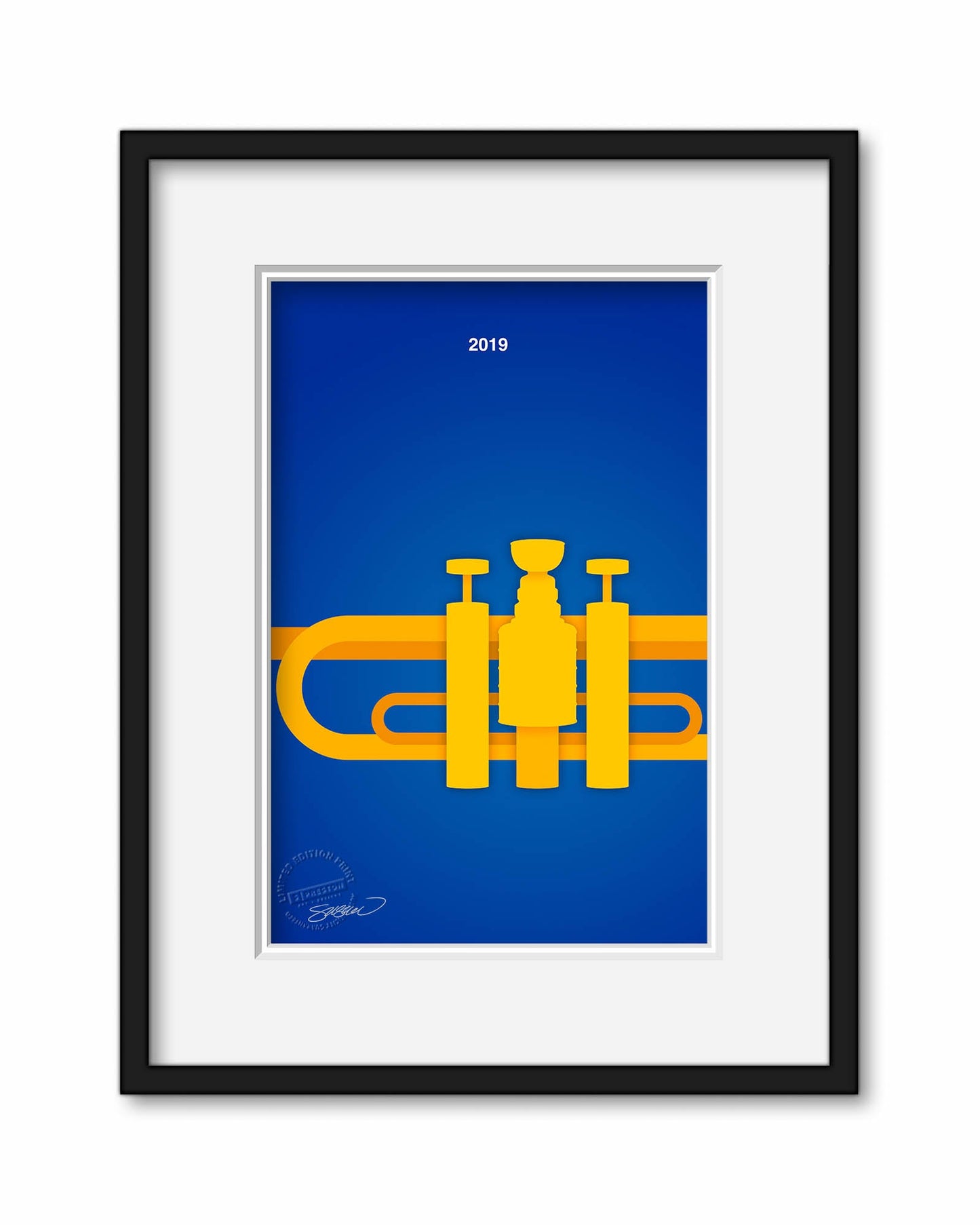 Minimalist Stanley Cup 2019 Limited Edition Art Print
