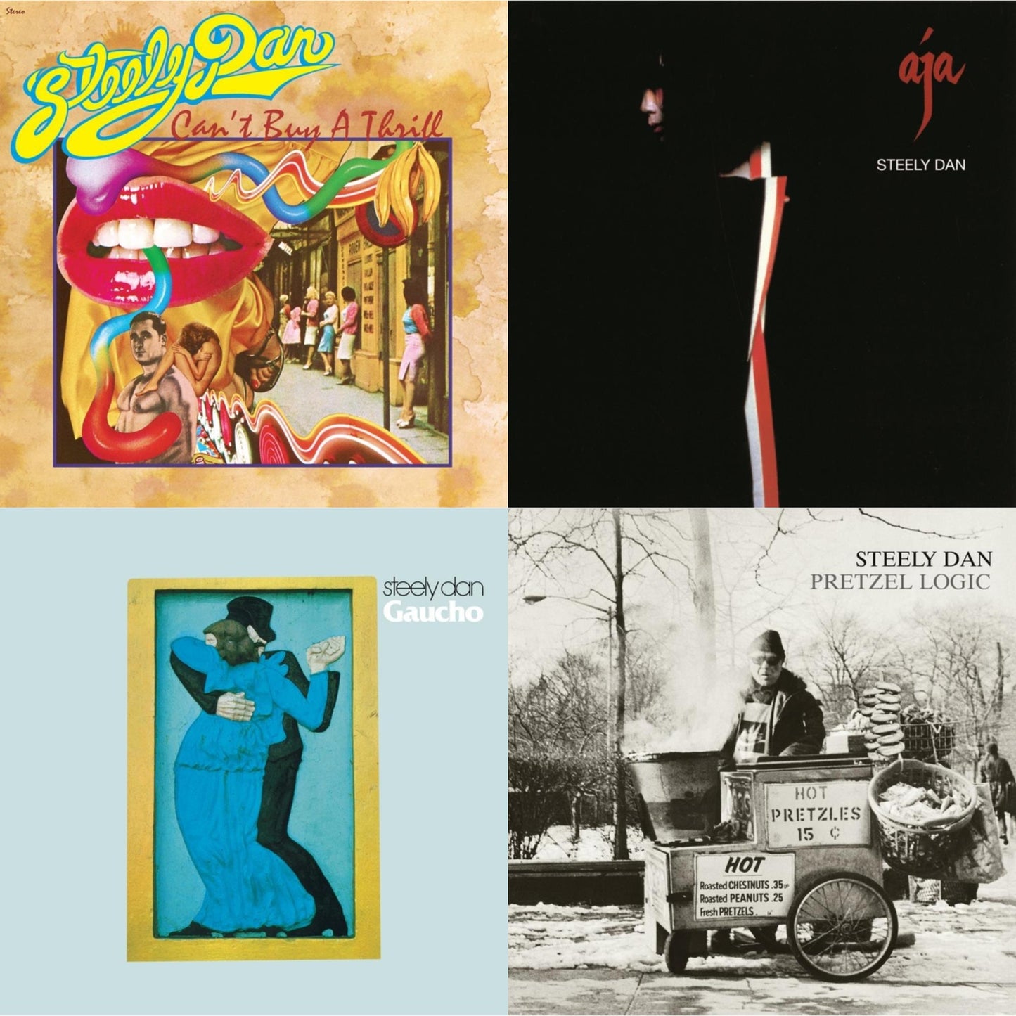 Steely Dan - Gaucho & Pretzel Logic & Aja & Can't Buy A Thrill (180G) - LP Vinyl Bundle