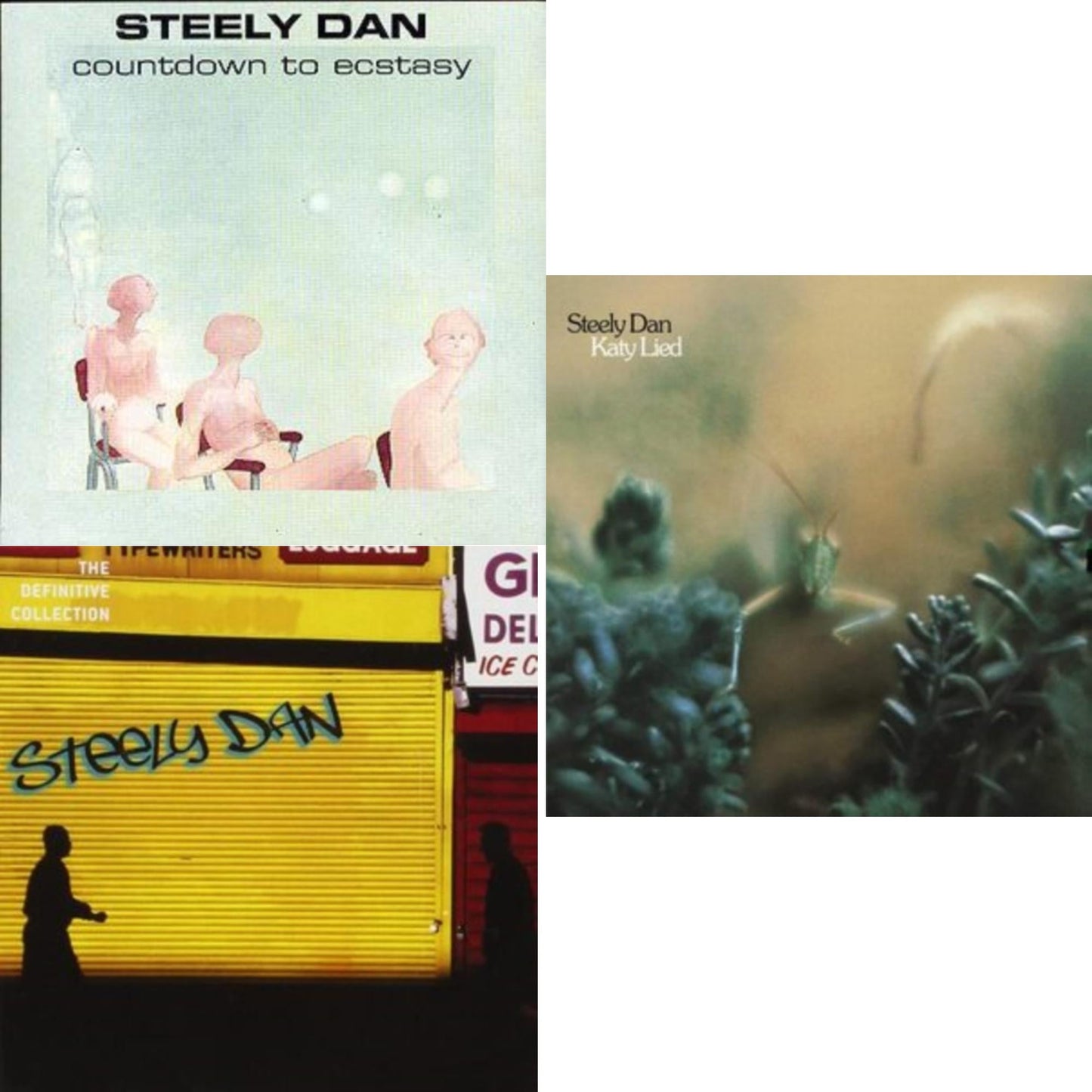 Steely Dan - Countdown To Ecstasy & Katy Lied & Definitive Collection - CD Bundle