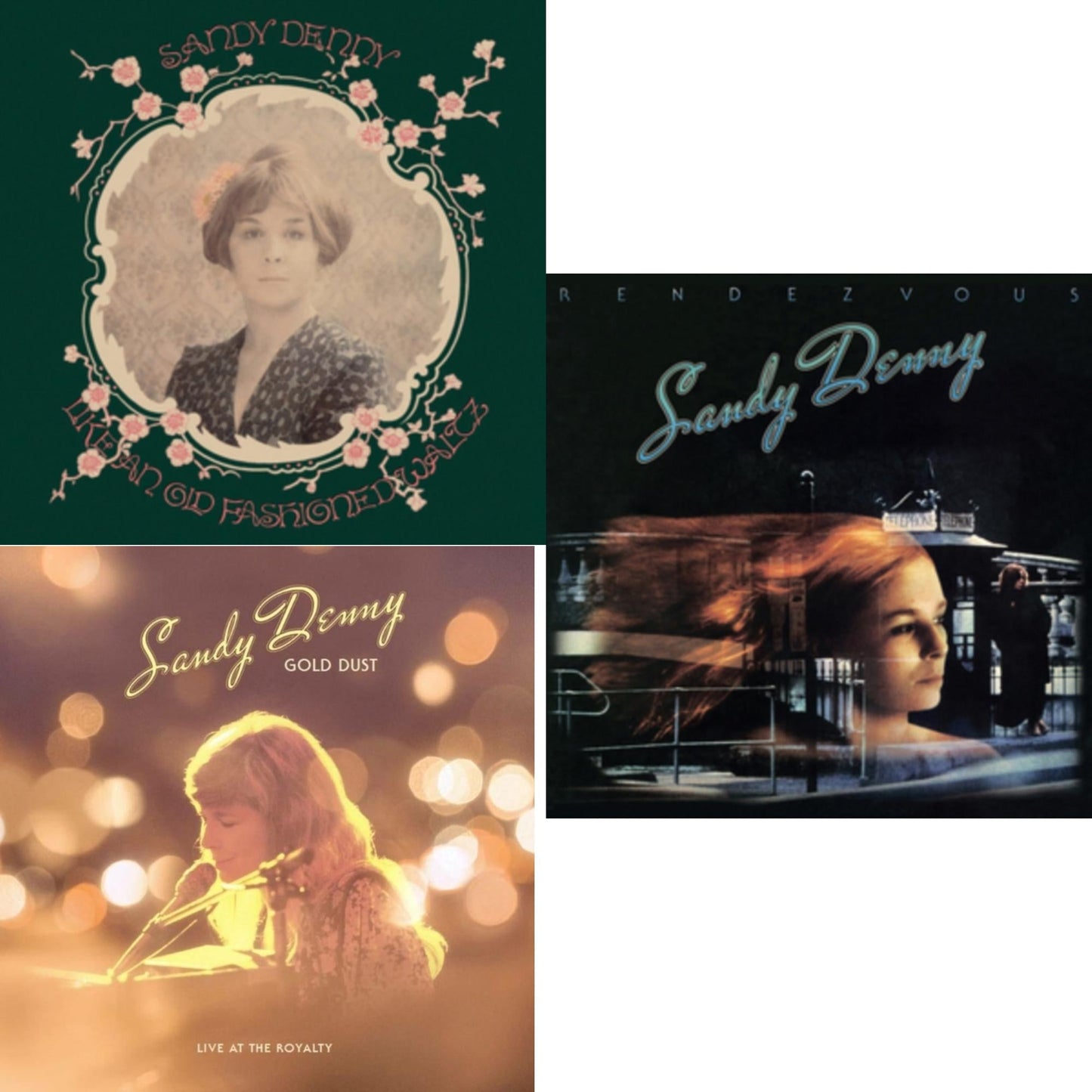 Sandy Denny - Gold Dust Live At The Royalty (Rsd) & Like An Old Fashioned Waltz & Rendezvous - LP Vinyl Bundle