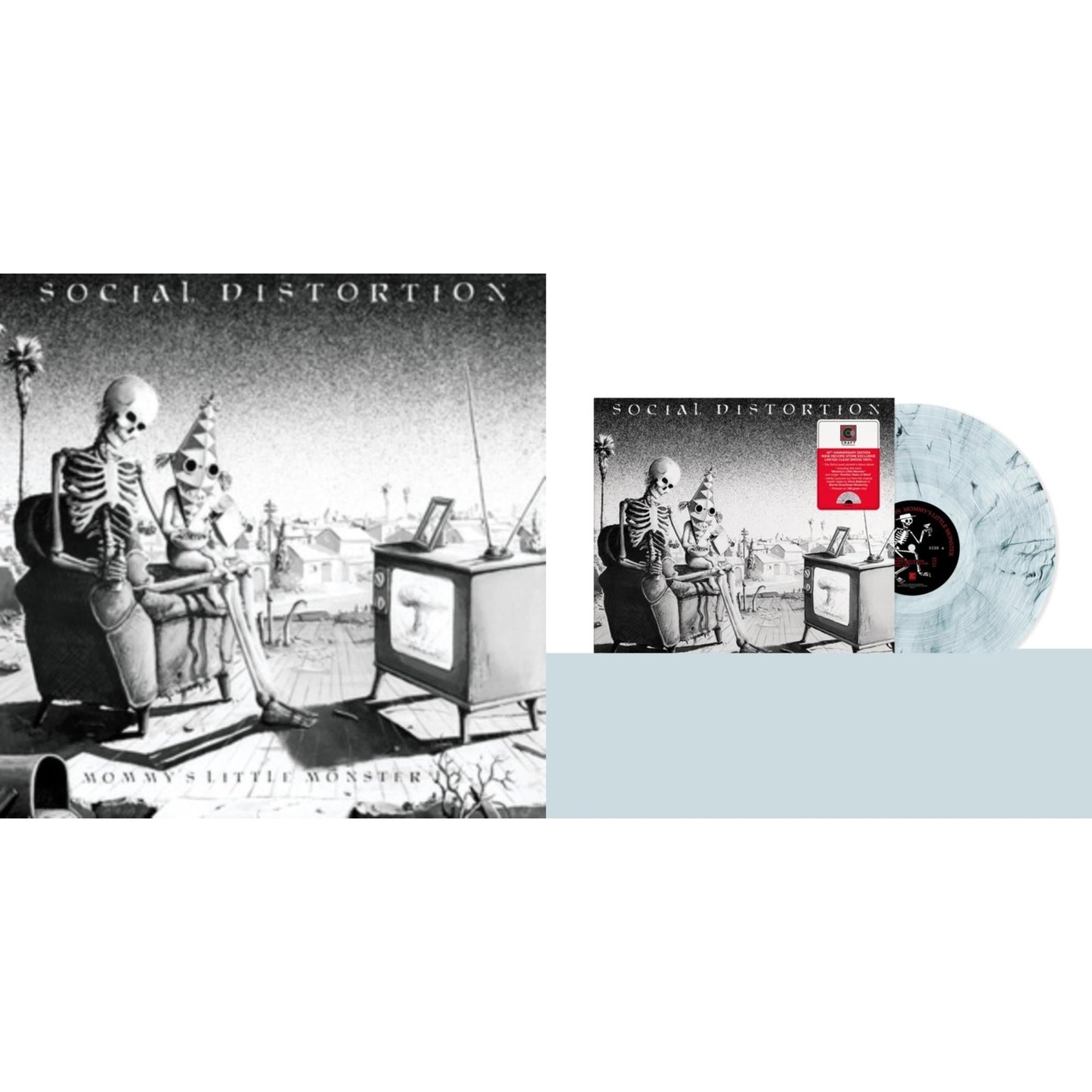 Social Distortion - Mommy's Little Monster (40Th Anniversary) & Mommy's Little Monster (40Th Anniversary) (Clear Smoke LP Vinyl) (I)