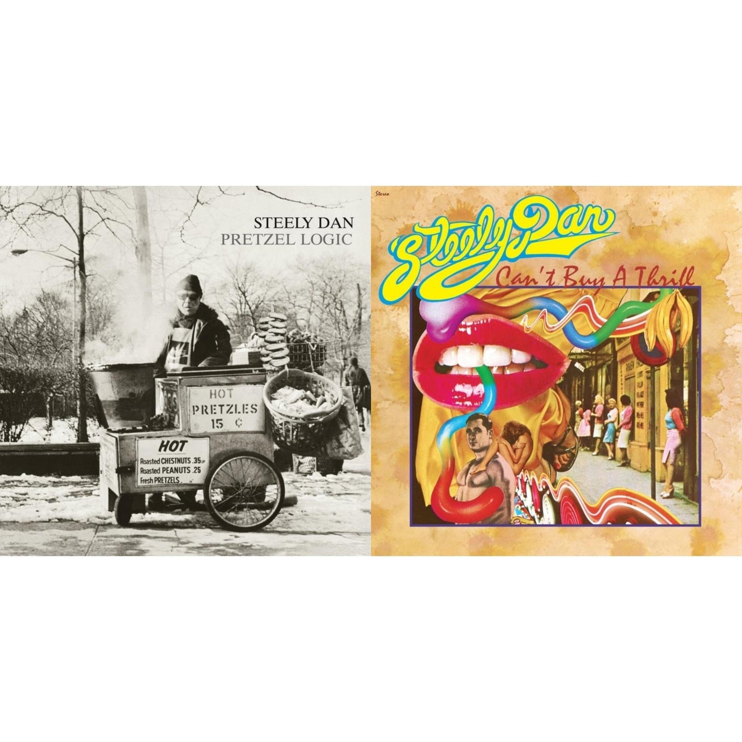 Steely Dan - Pretzel Logic & Can't Buy A Thrill (180G) - LP Vinyl Bundle