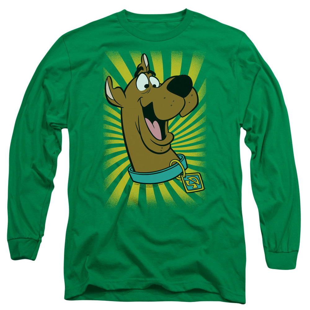 Scooby Doo T-Shirt Mens Long Sleeve Shirt Kelly Green Officially Licensed