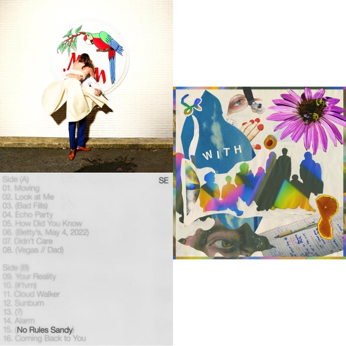 Sylvan Esso - No Rules Sandy & What Now & With (Violet/Sea Blue Vinyl/2LP)