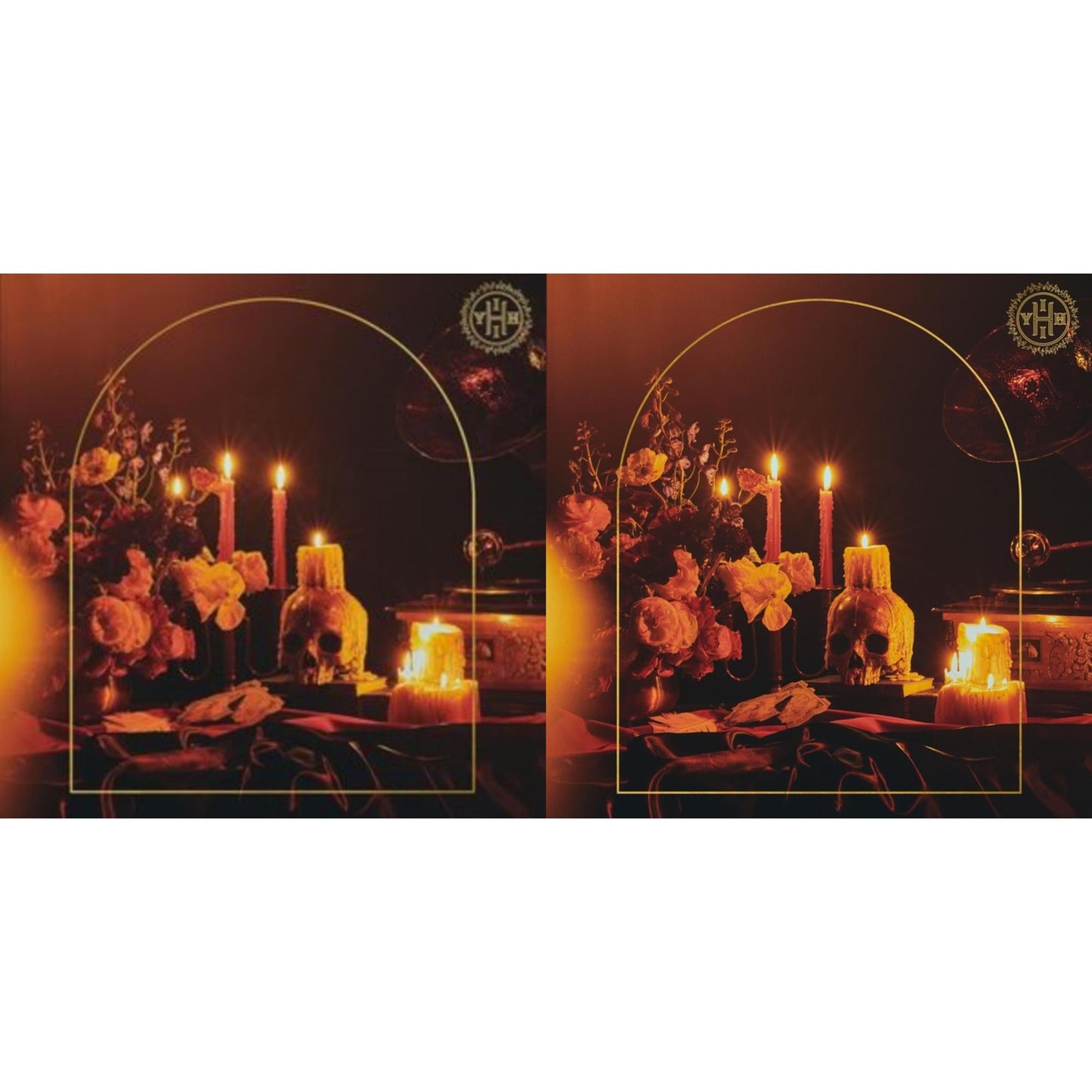 Senses Fail - Hell Is In Your Head (Pink LP Vinyl/White A-Side/Bside Heavy White Splatter LP Vinyl) (Ten Band One Cause) & Hell Is In Your Head (Beer & Gold Butterfly W/ Bone Splatter LP Vinyl) (I)