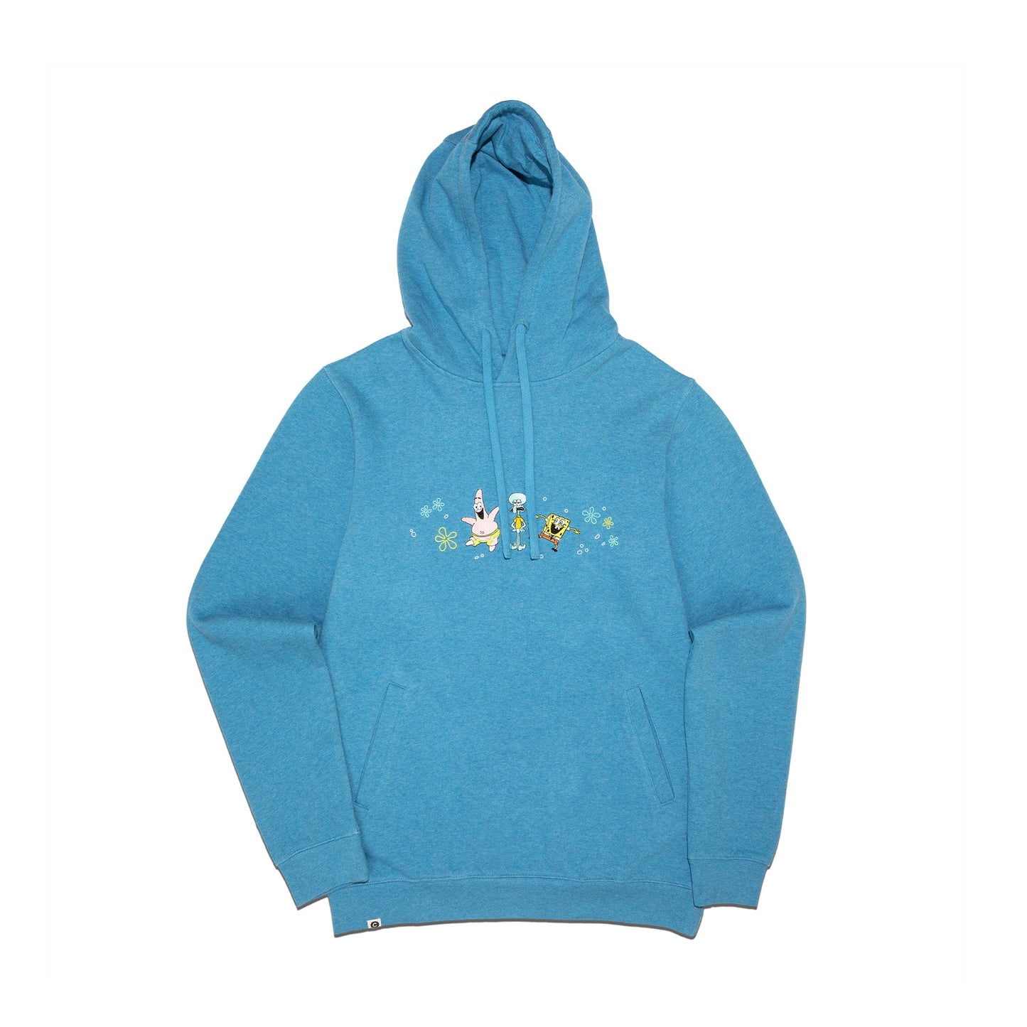 SpongeBob Squarepants Protect Oceans Hooded Sweatshirt Hoodie Blue
