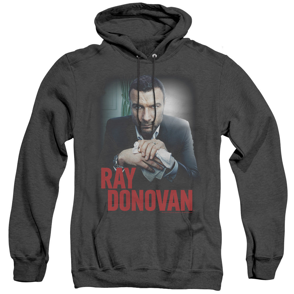 Ray Donovan Clean Hands Heather Mens Hoodie Black Officially Licensed