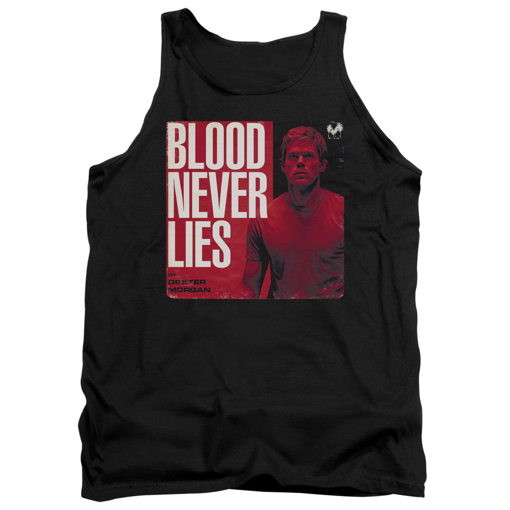 Dexter Cover Mens Tank Top Shirt Black Officially Licensed
