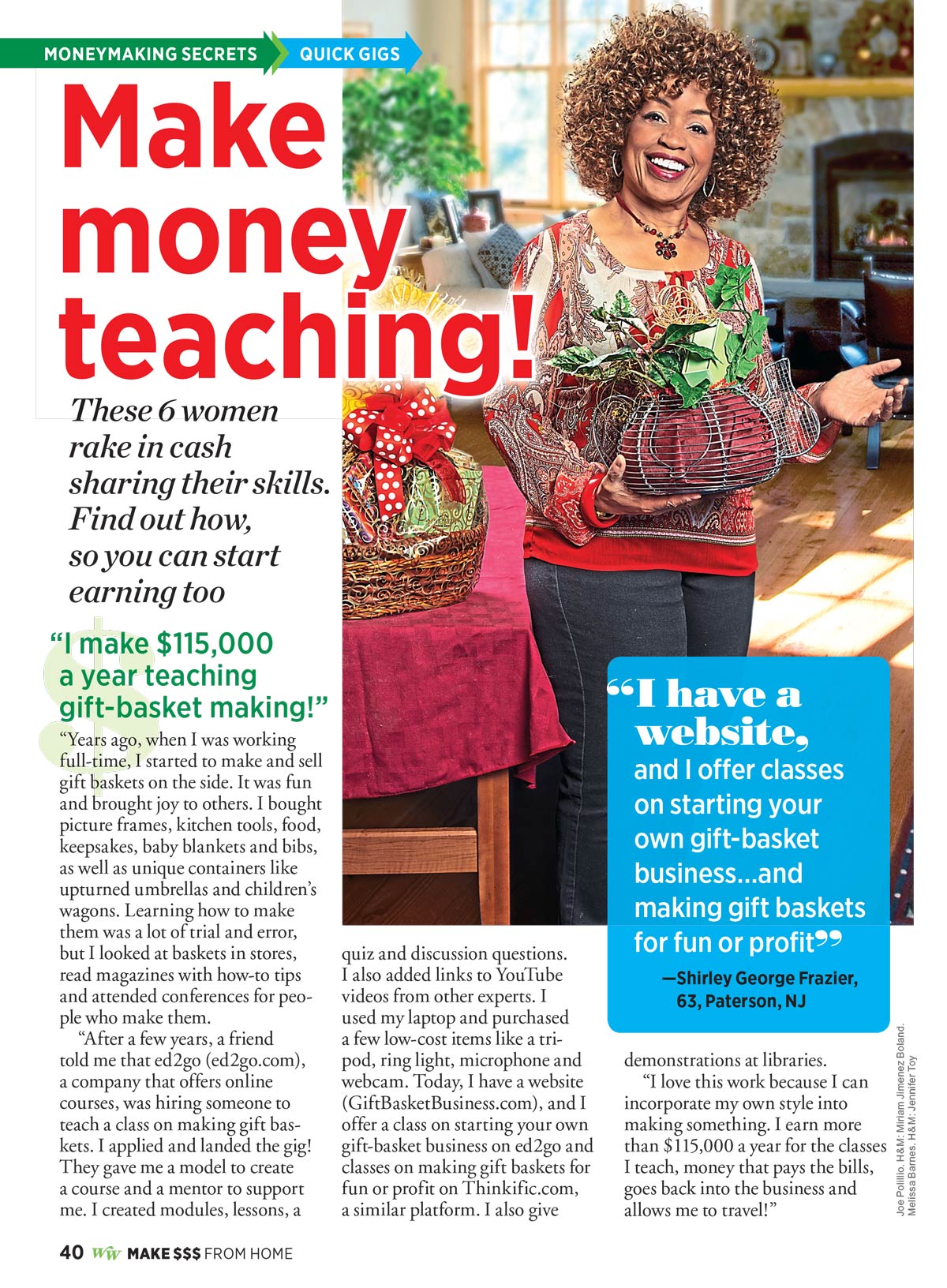 Woman's World Specials - Make Money From Home: Your Ultimate Guide Earning On Your Terms, Economy Jobs, Business Tips, & Real-Life Success Stories From Women Who Built Million-Dollar Businesses & More