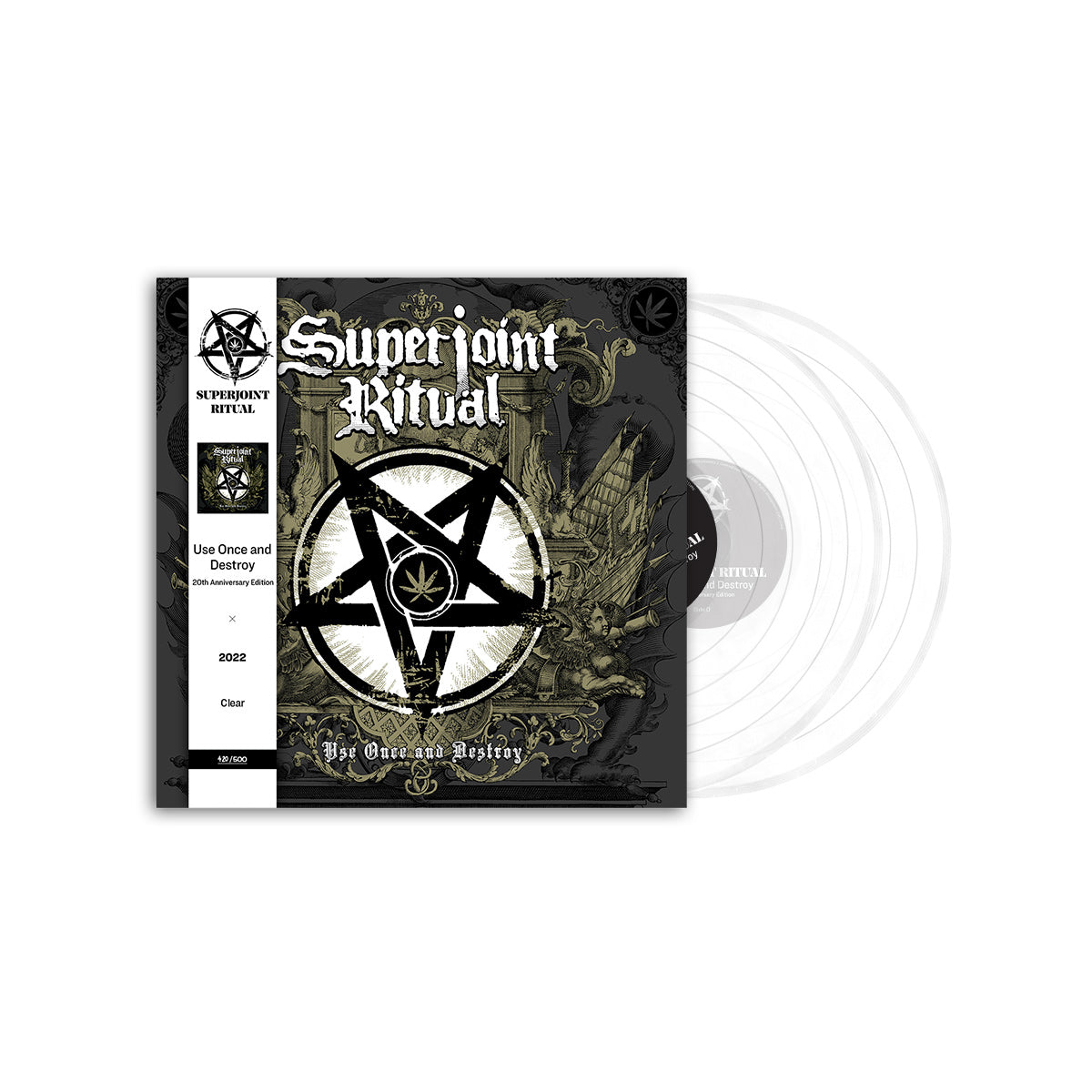 Superjoint Ritual 'Use Once And Destroy' & 'A Lethal Dose' Deluxe Album Edition Vinyl Record