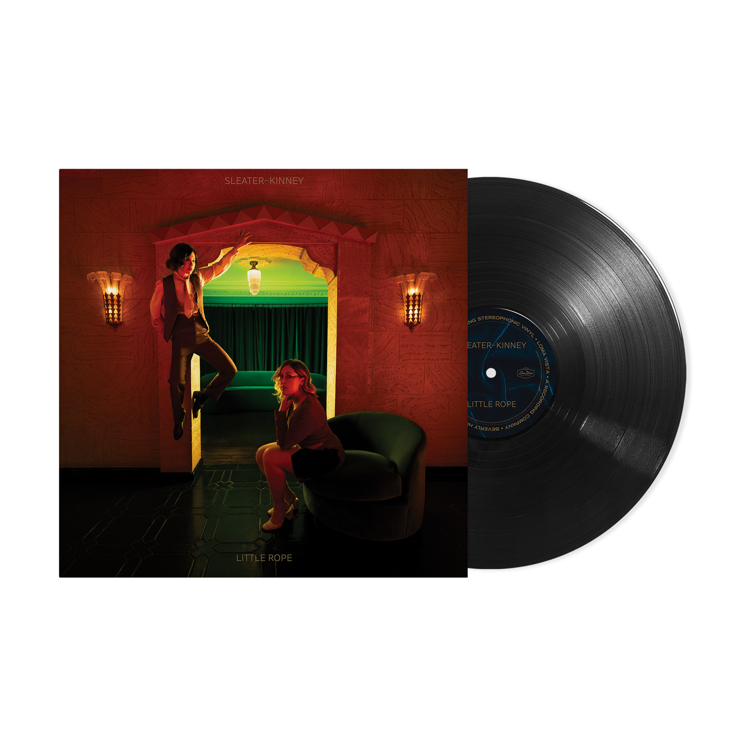 Sleater Kinney Little Rope Black LP Vinyl Record