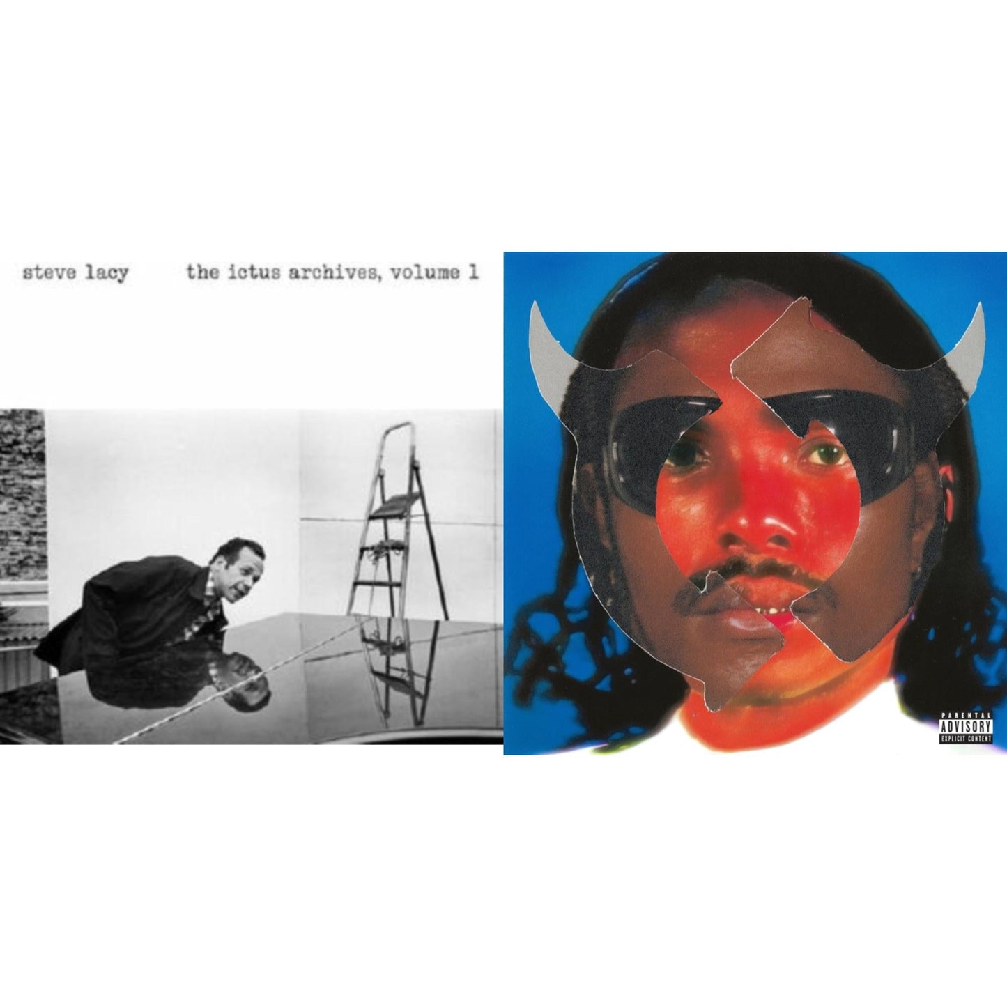 Steve Lacy - Ictus Archives, Volume 1 & Gemini Rights (X) (140G) - LP Vinyl Bundle