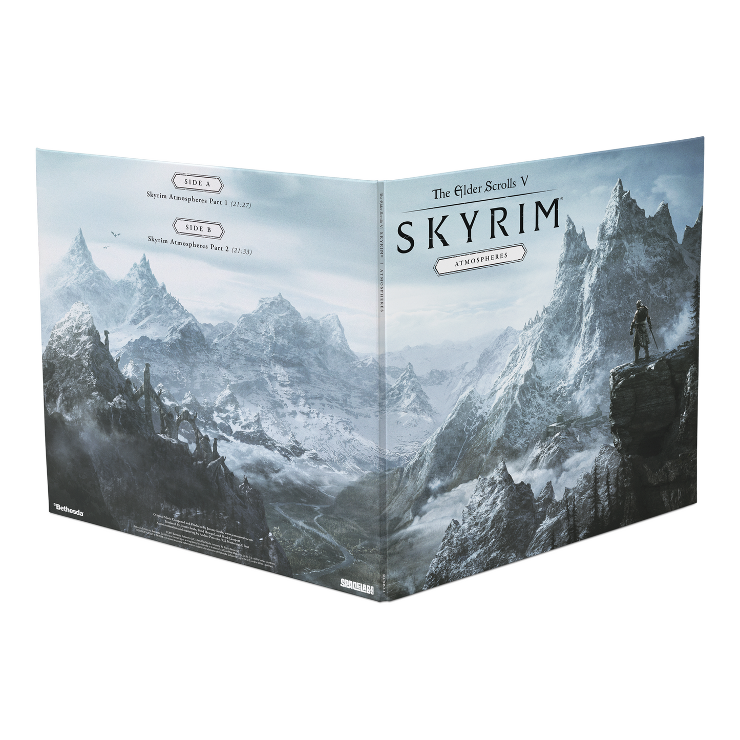 THE ELDER SCROLLS V: SKYRIM ATMOSPHERES (Frostfall Mist, Limited Exclusive) Vinyl Record
