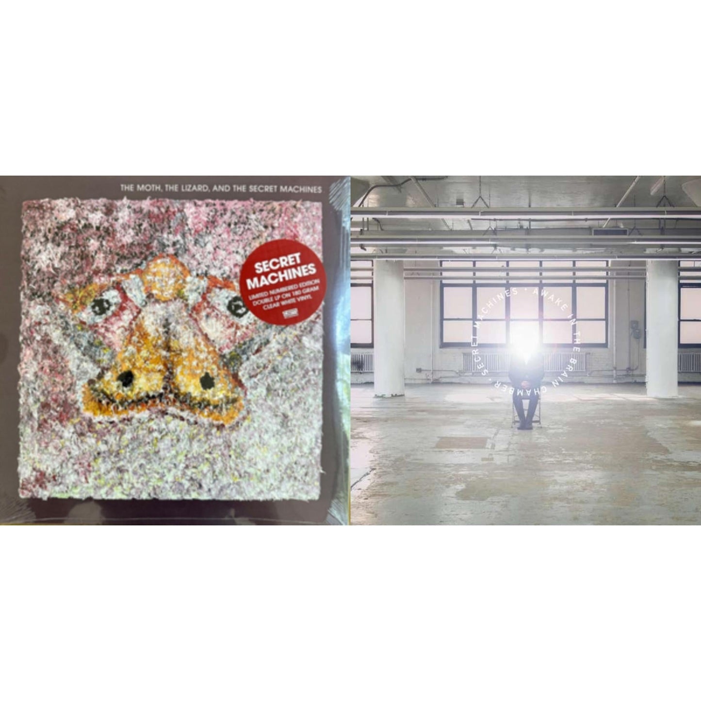 Secret Machines - Awake In The Brain Chamber & Moth The Lizard & The Secret Machines (Color LP Vinyl)