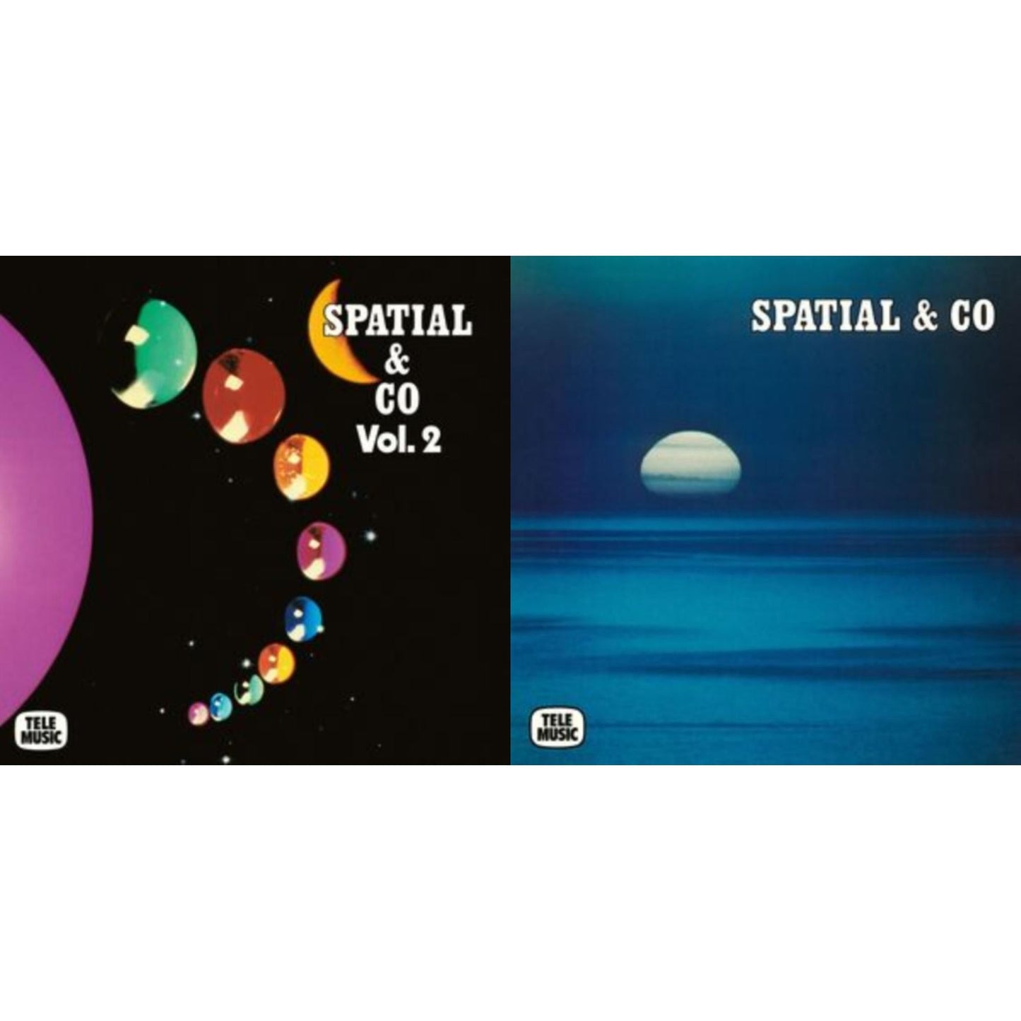 Sauveur Mallia - Spatial & Co & Spatial & Co Vol. 2 - LP Vinyl Bundle