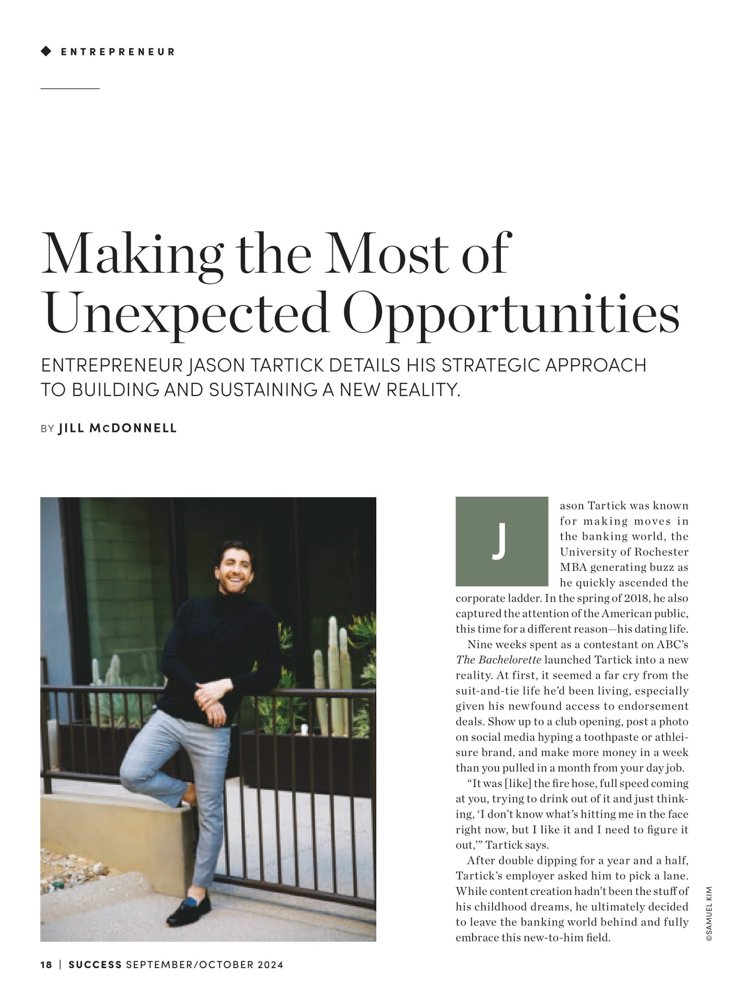 SUCCESS Magazine - September & October 2024: Shark Tank Star's Daymond John From Startups To CEOs, Achieving Success Without Burnout, Finding Your Niche, Entrepreneur Jason Tartick, Innovations & More