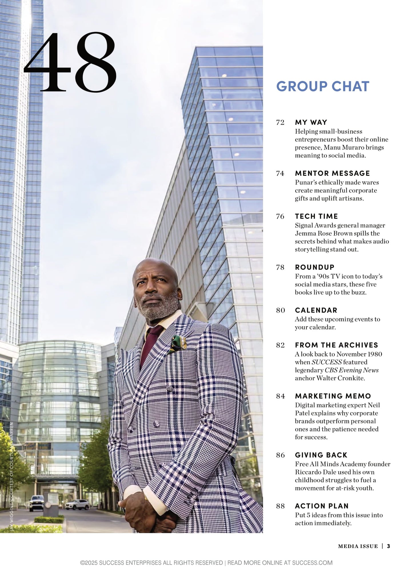 SUCCESS Magazine - September & October 2025: Maria Menounos' Wellness Movement, Alison Victoria's Beauty Brand Collab, Sunny Hostin's Next Chapter, Shark Tank’s Daymond John's Insights & More!