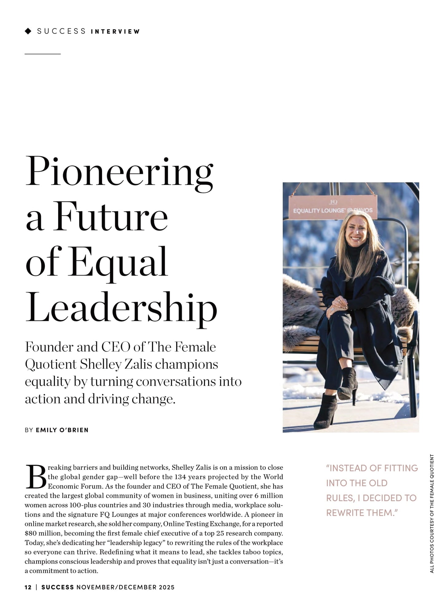SUCCESS Magazine - November & December 2025: The Legacy Issue, Russell Brunson Building His Own Legacy Of Learning, Shelley Zalis Discusses Championing Equality, The History Of SUCCESS Magazine & More!