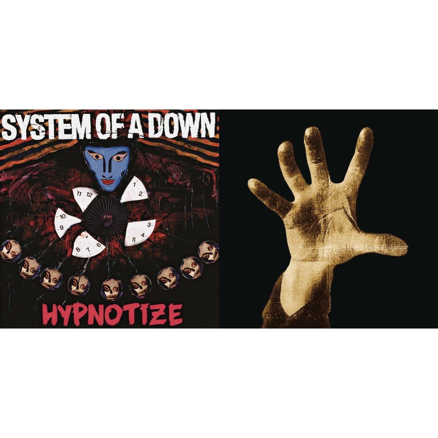 System Of A Down - Hypnotize (140G) & System Of A Down (140G) - LP Vinyl Bundle