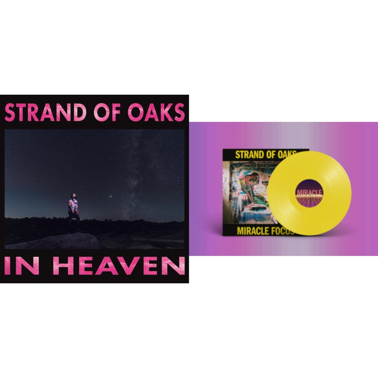 Strand Of Oaks - In Heaven & Miracle Focus (Yellow LP Vinyl)