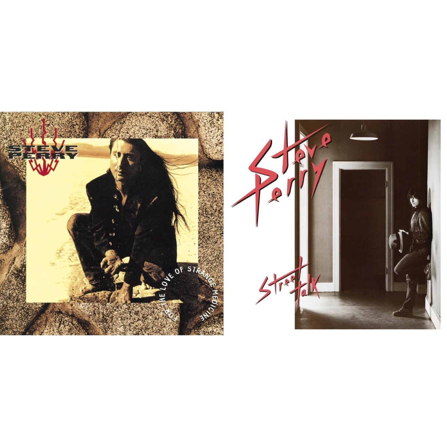Steve Perry - For The Love Of Strange Medicine & Street Talk - CD Bundle