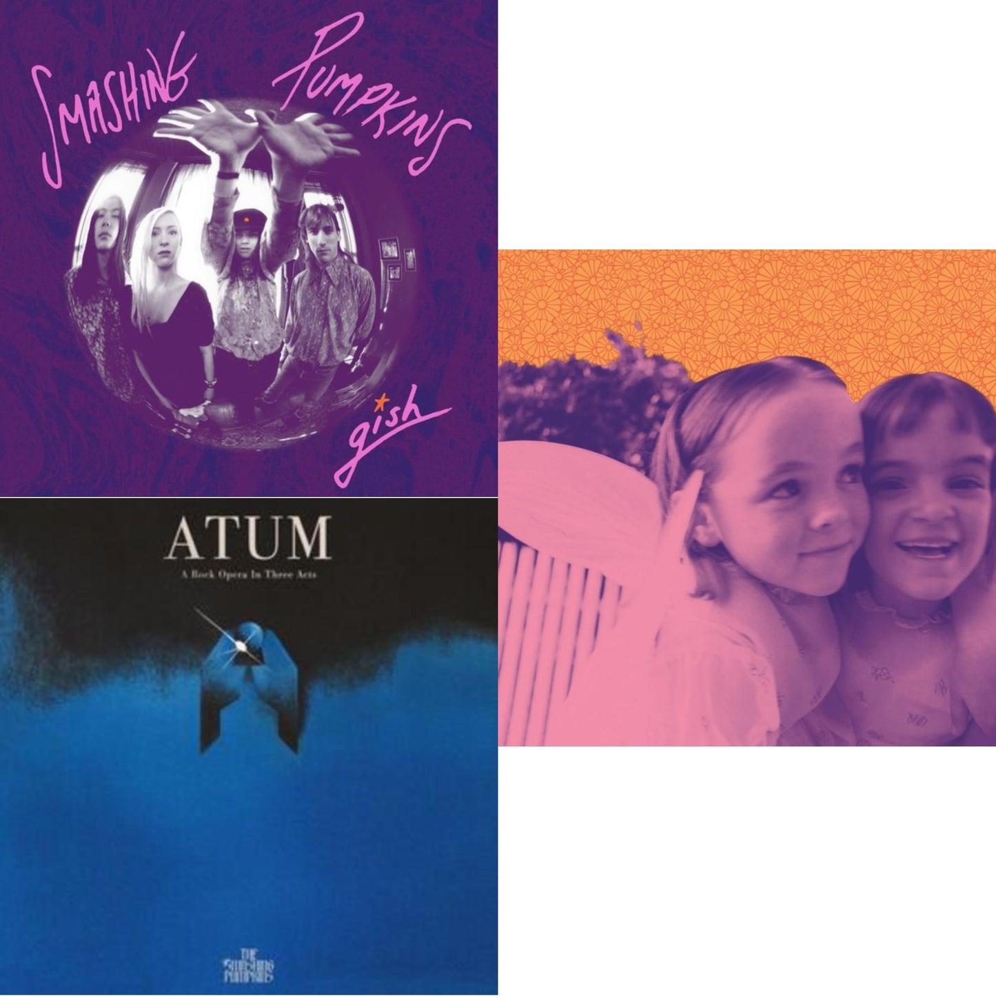 Smashing Pumpkins - Siamese Dream & Gish & Atum (4LP)