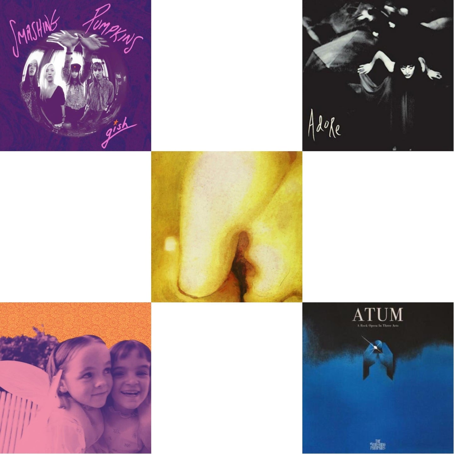 Smashing Pumpkins - Pisces Iscariot & Siamese Dream & Gish & Adore (2LP) & Atum (4LP)