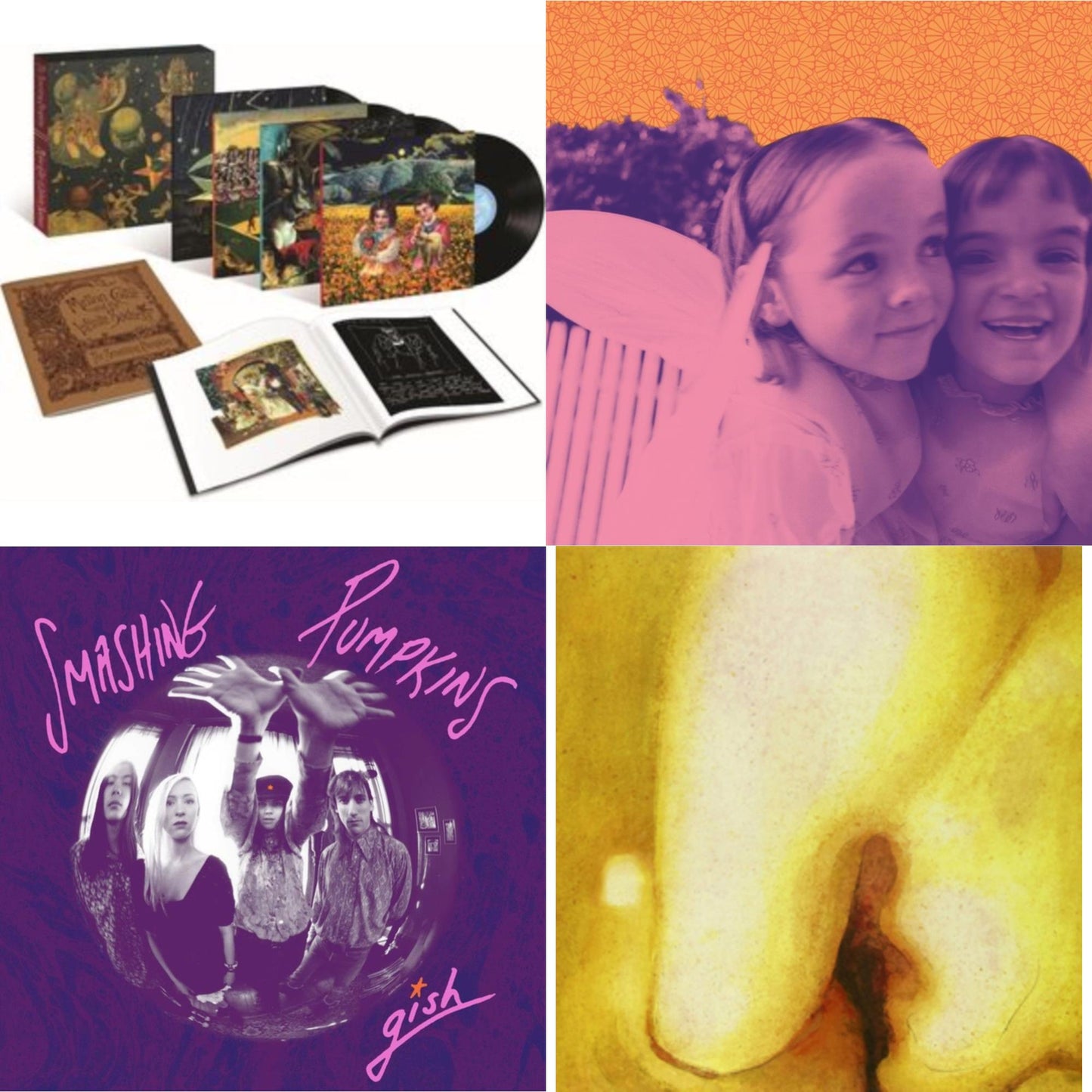 Smashing Pumpkins - Mellon Collie & Infinite Sadness & Siamese Dream & Gish & Pisces Iscariot - LP Vinyl Bundle