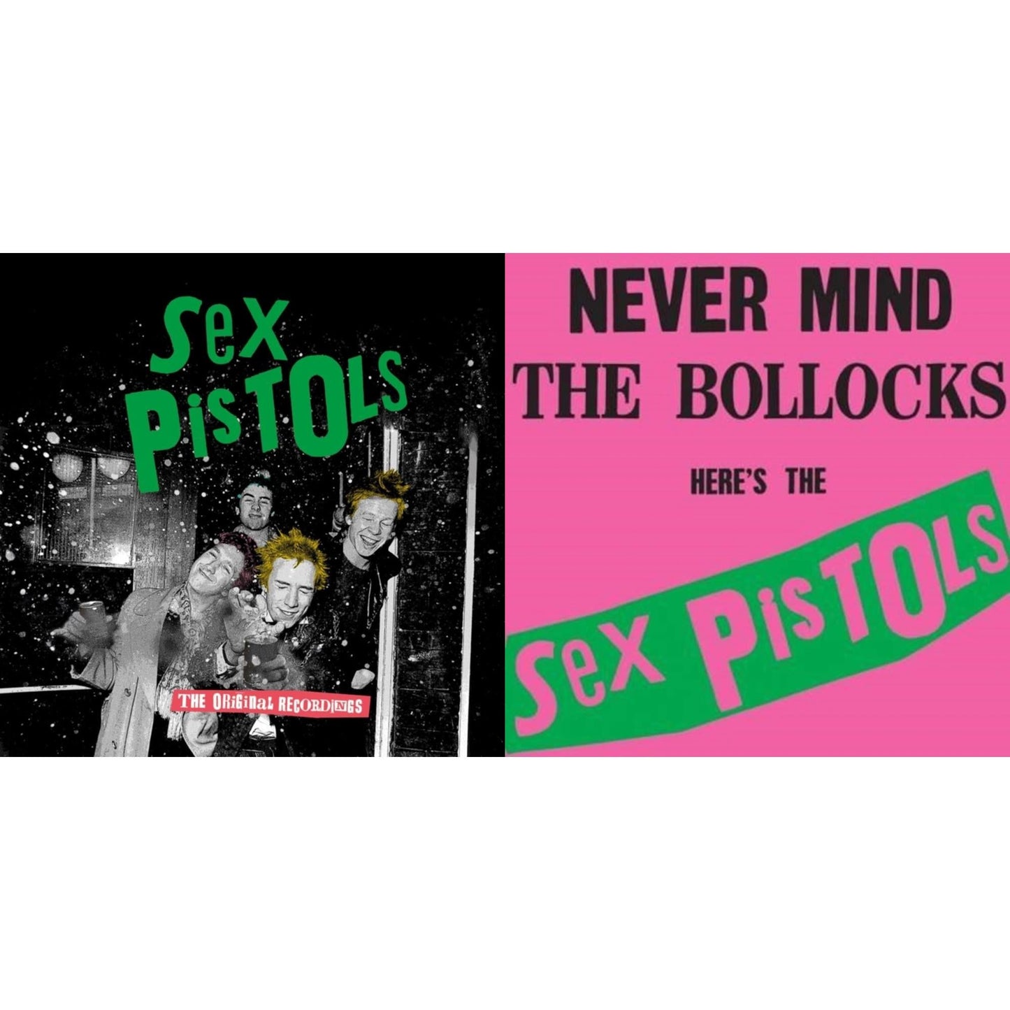 Sex Pistols - Original Recordings (2LP) & Never Mind The Bollocks: Here's The Sex Pistols