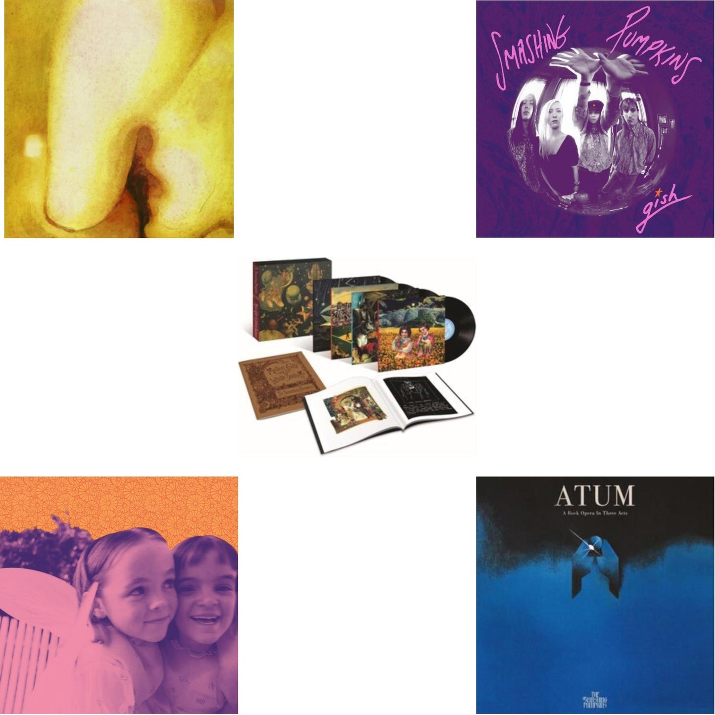 Smashing Pumpkins - Pisces Iscariot & Siamese Dream & Gish & Mellon Collie & Infinite Sadness & Atum (4LP)