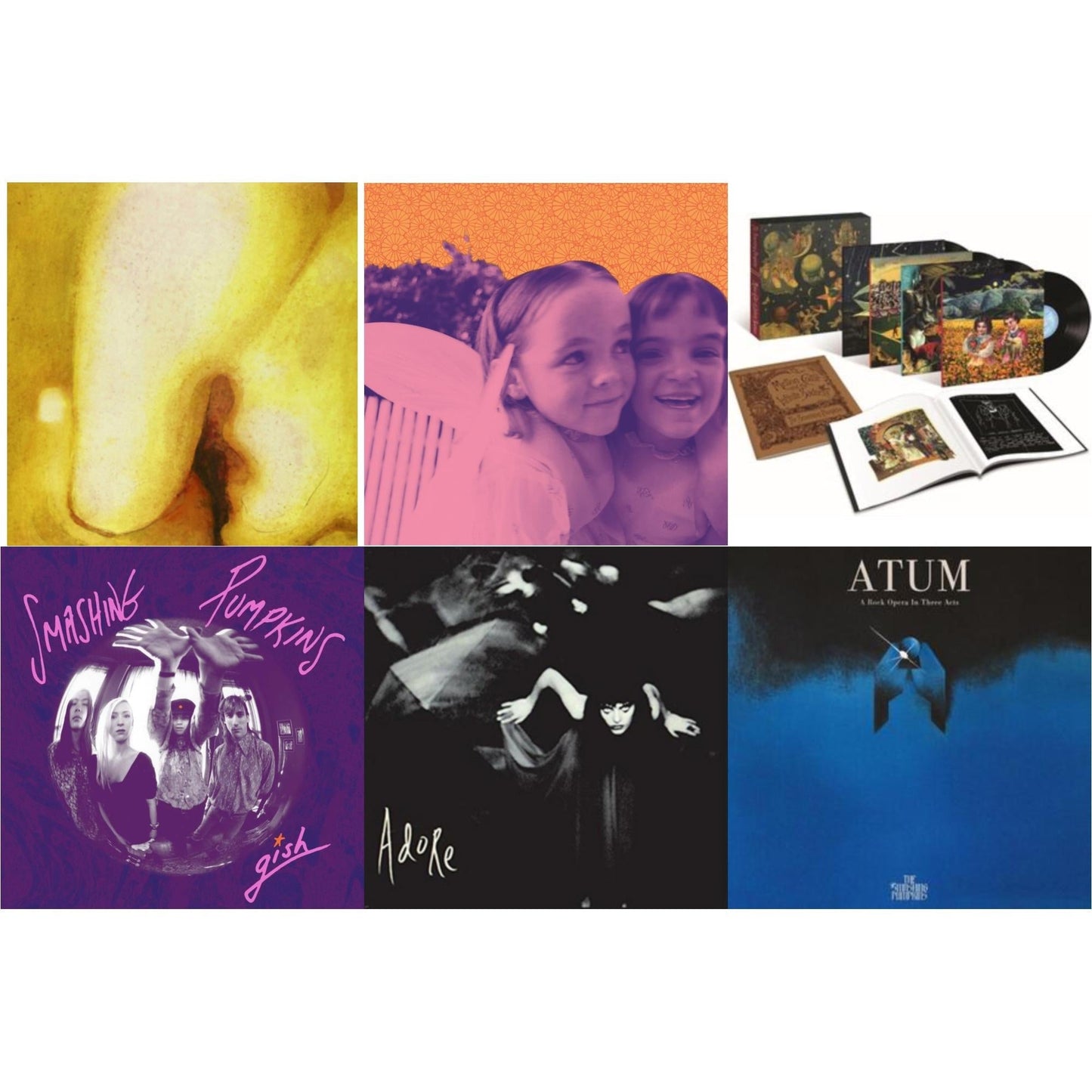 Smashing Pumpkins - Pisces Iscariot & Siamese Dream & Mellon Collie & Infinite Sadness & Gish & Adore (2LP) & Atum (4LP)