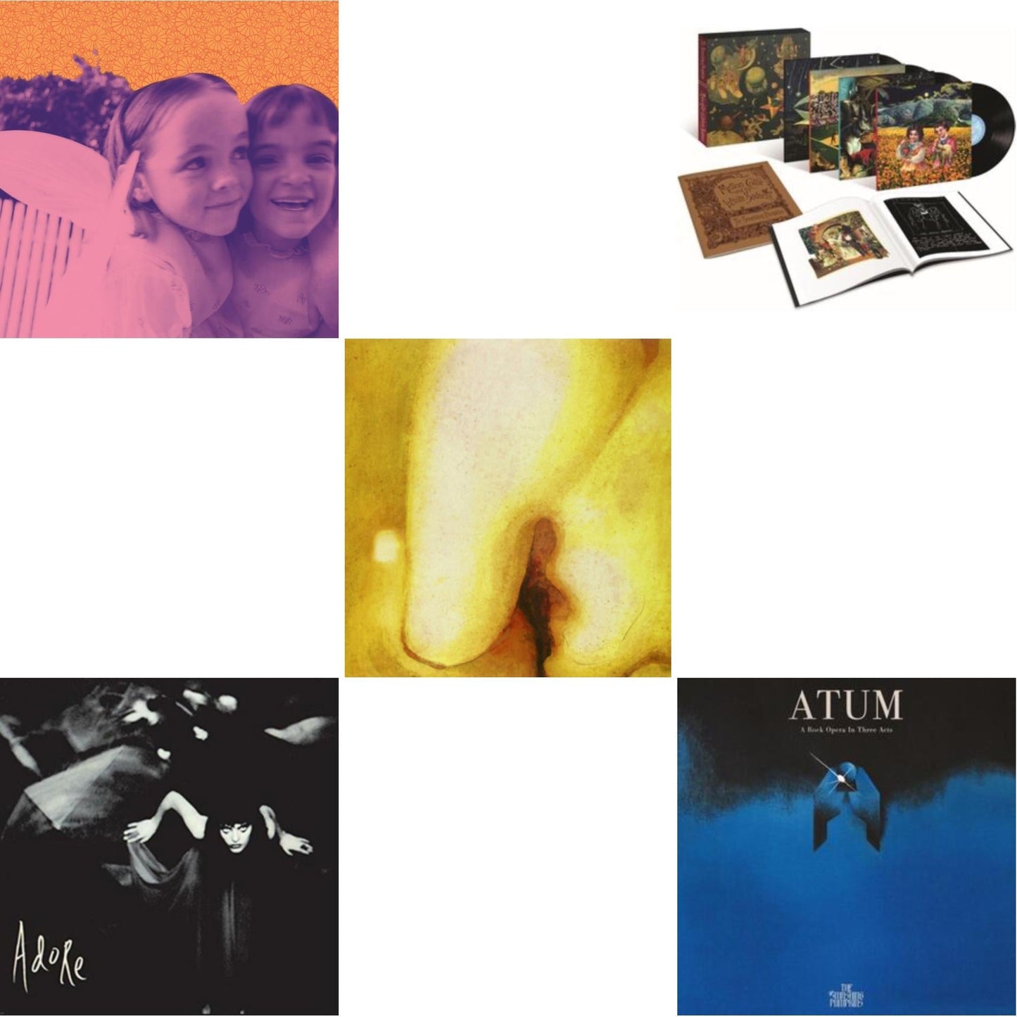 Smashing Pumpkins - Pisces Iscariot & Siamese Dream & Mellon Collie & Infinite Sadness & Adore (2LP) & Atum (4LP)