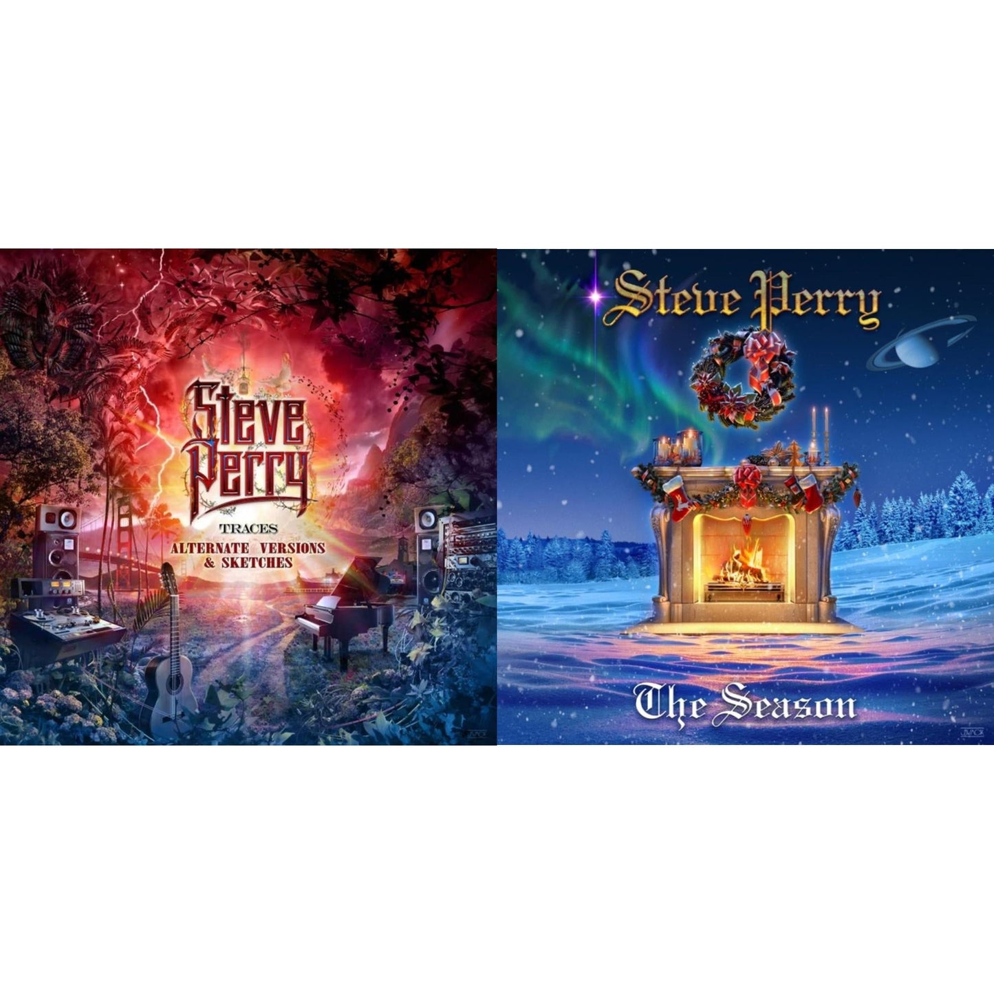 Steve Perry - Traces - Alternate Versions & Sketches & Season - LP Vinyl Bundle