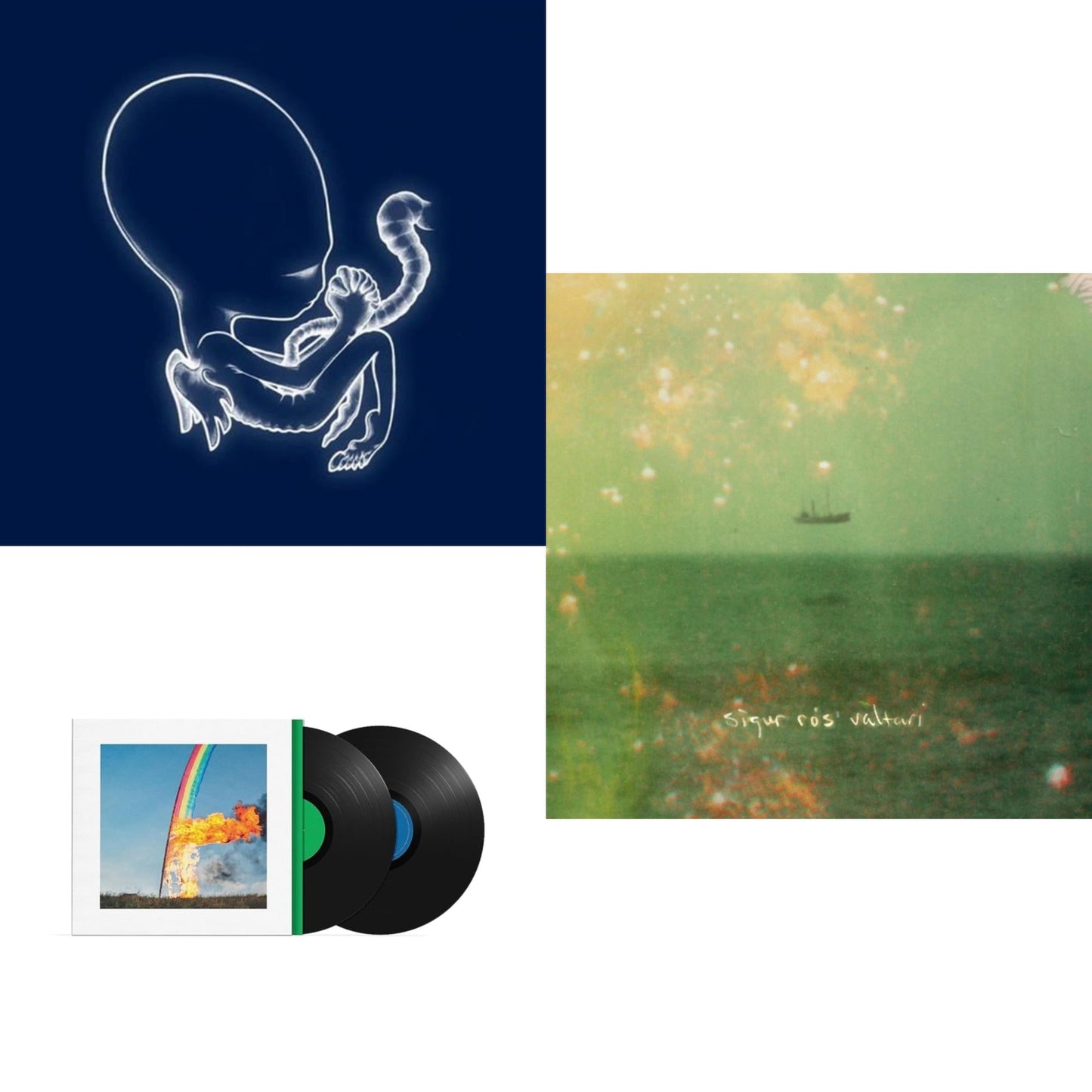 Sigur Ros - Agaetis Byrjun & Atta (2LP) & Valtari (2LP)