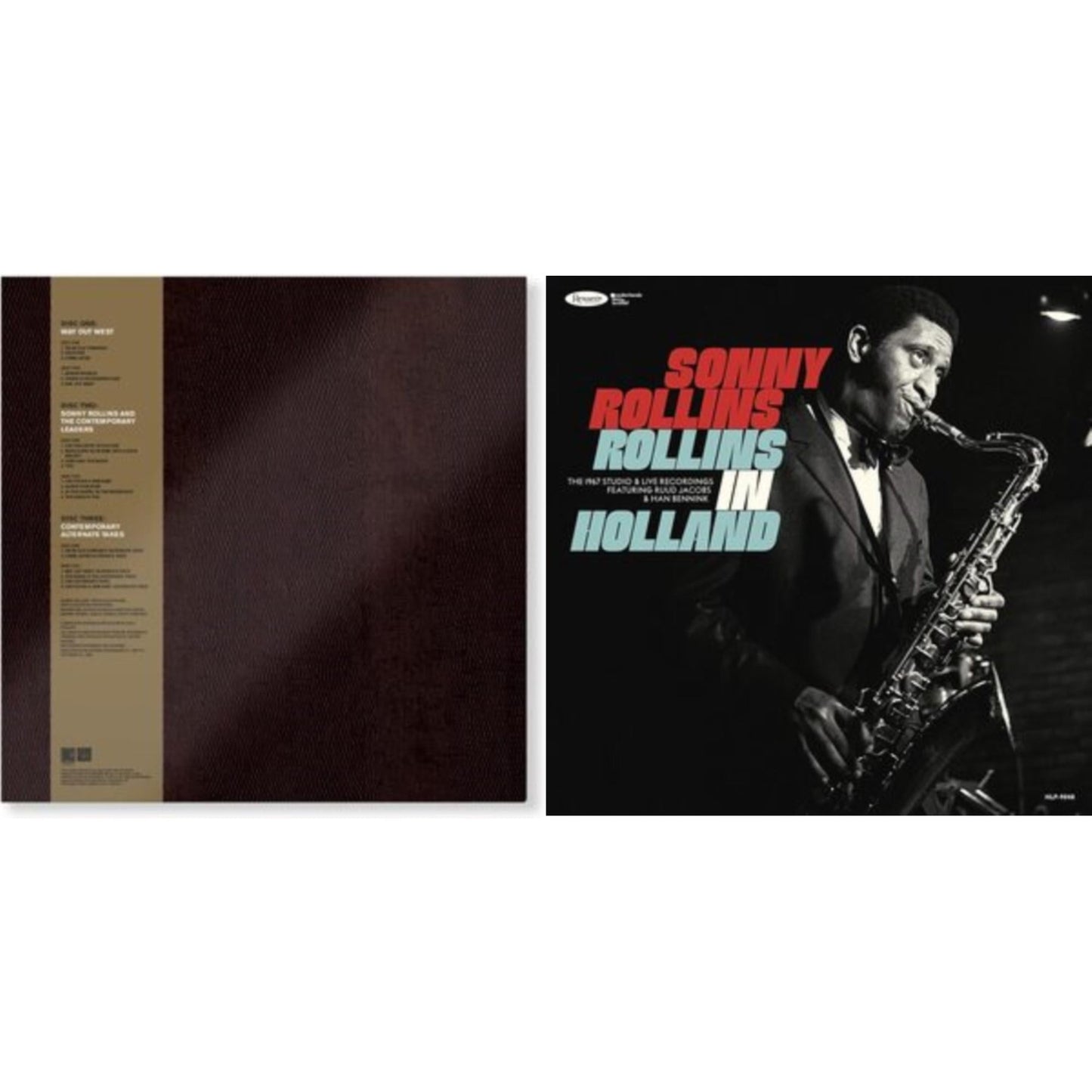 Sonny Rollins - Rollins In Holland: The 1967 Studio & Live Recordings (3LP/Deluxe Edition) & Go West!: The Contemporary Records Albums (3LP Boxset)