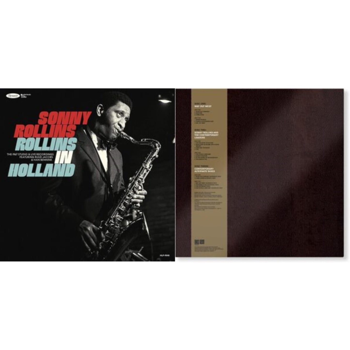 Sonny Rollins - Rollins In Holland: The 1967 Studio & Live Recordings (3LP/Deluxe Edition) & Go West!: The Contemporary Records Albums (3LP Boxset)
